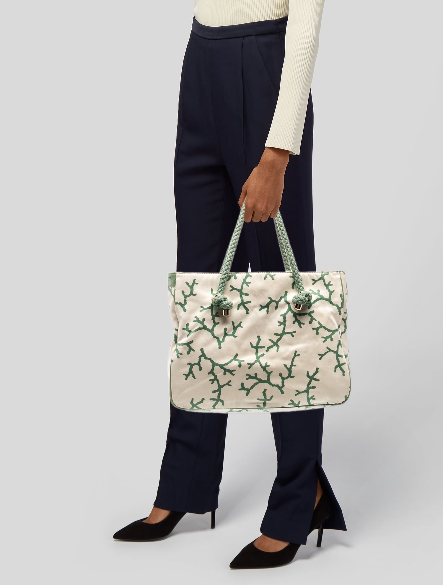 Comme des Garçons Holiday Emoji PVC Tote - Brown Totes, Handbags