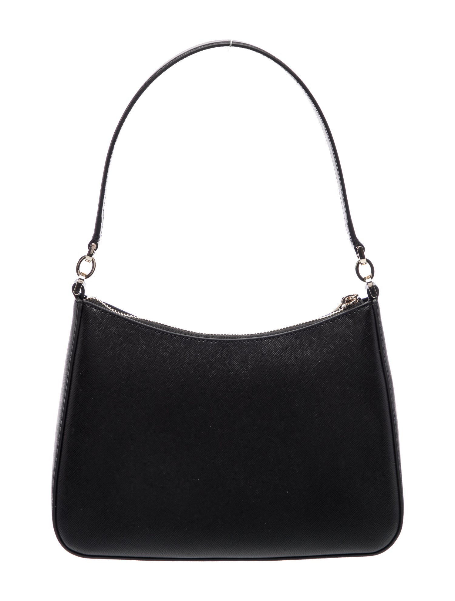 Kate Spade New York Saffiano Leather Shoulder Bag - Black Shoulder