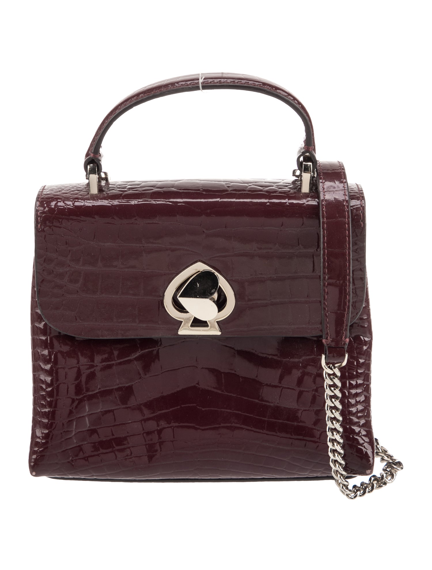 Kate Spade New York Embossed Leather Top Handle Bag
