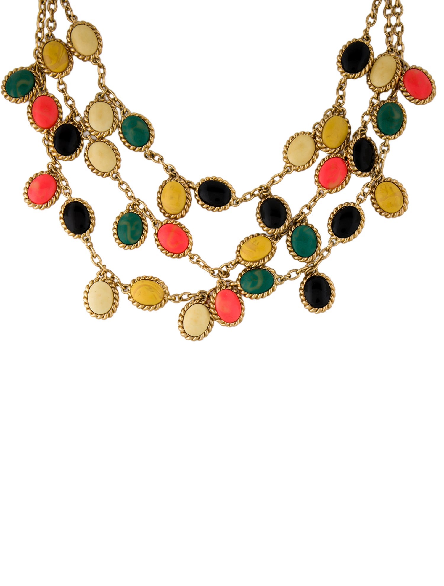 Kate Spade New York Resin Pop Palette Multistrand Necklace