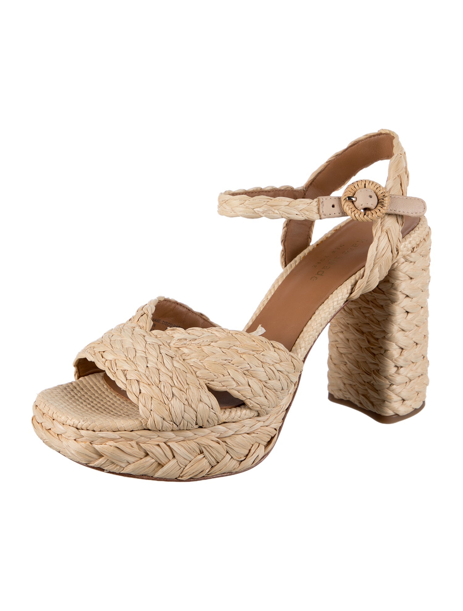 Kate Spade New York Straw Espadrilles