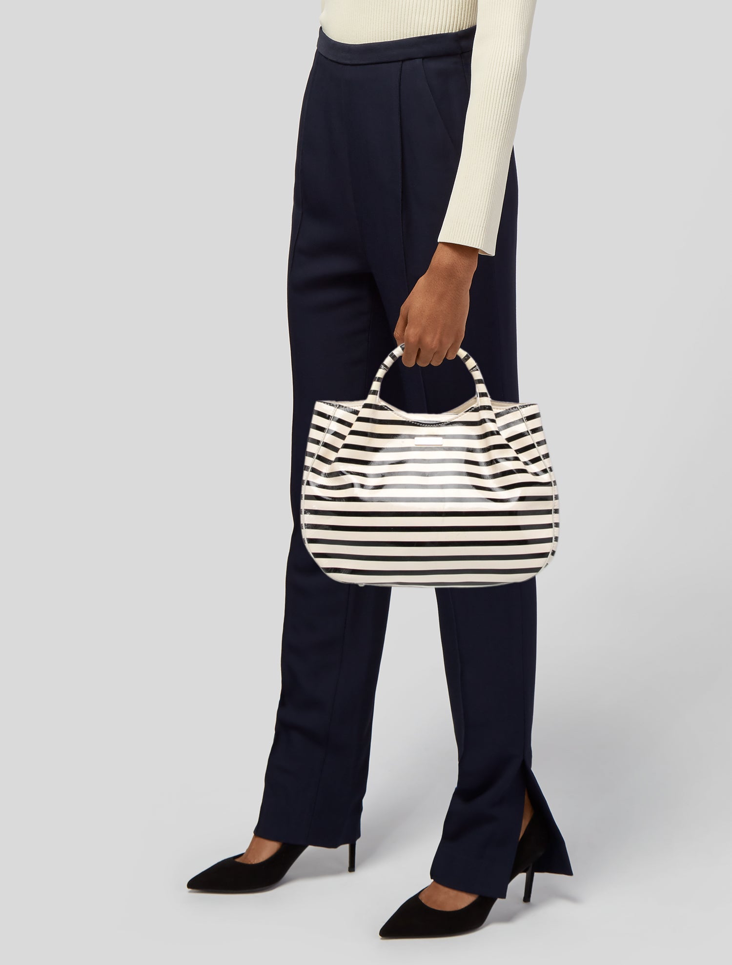 Kate Spade New York Patent Leather Top Handle Bag