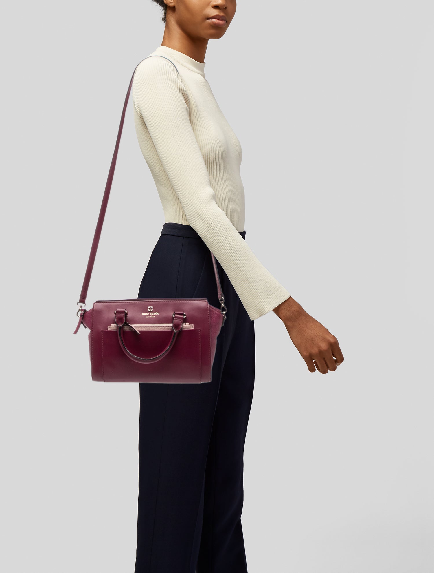 Kate Spade New York Leather Top Handle Bag