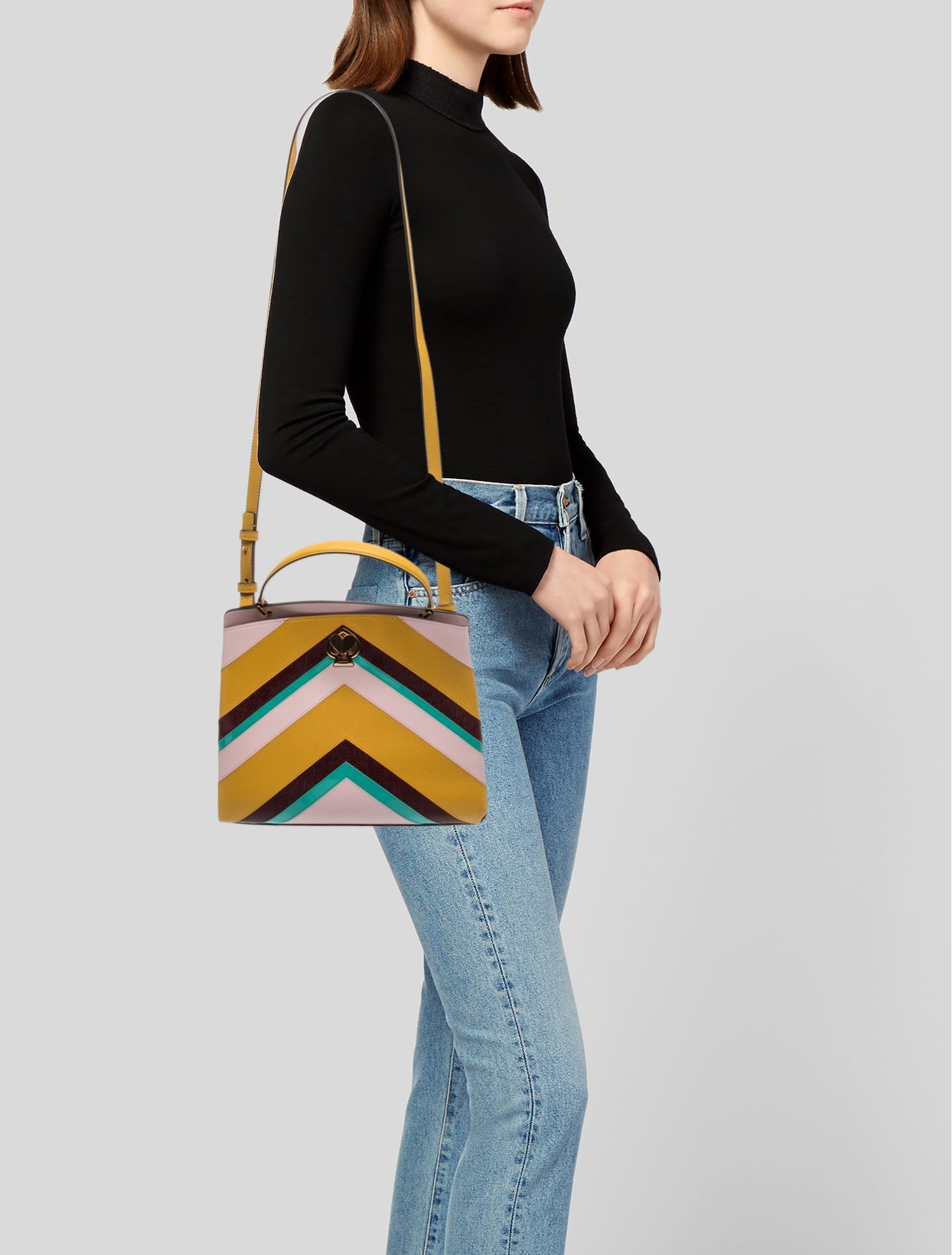 Kate Spade New York Leather Top Handle Bag