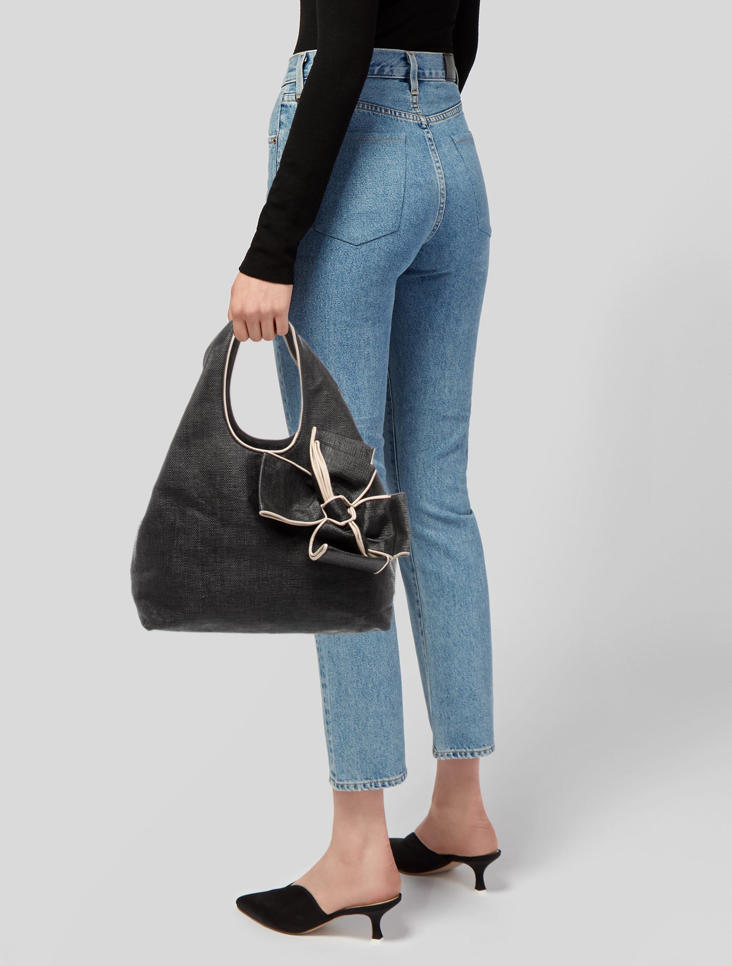 Kate Spade New York Raffia Top Handle Bag