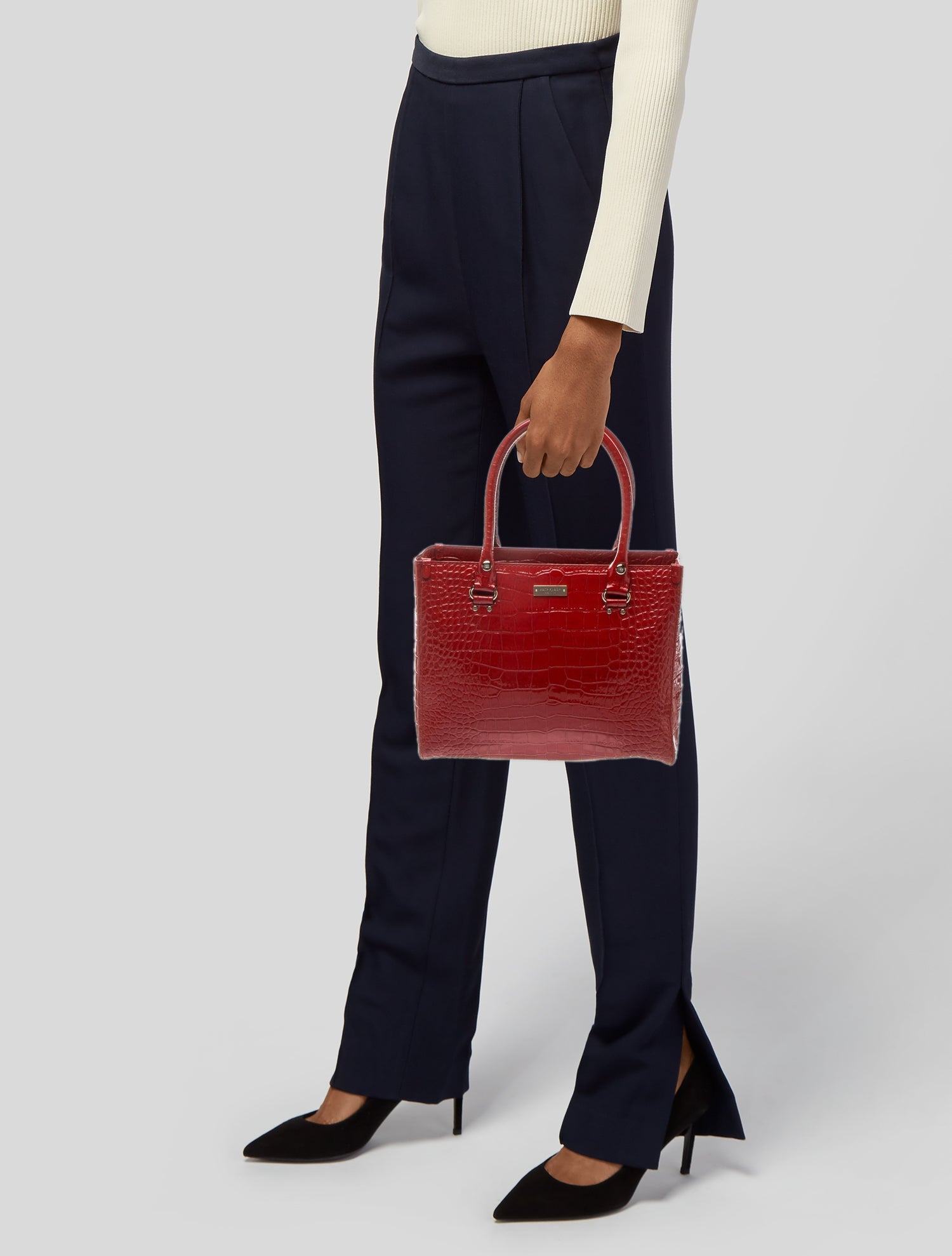 Kate Spade New York Patent Leather Top Handle Bag
