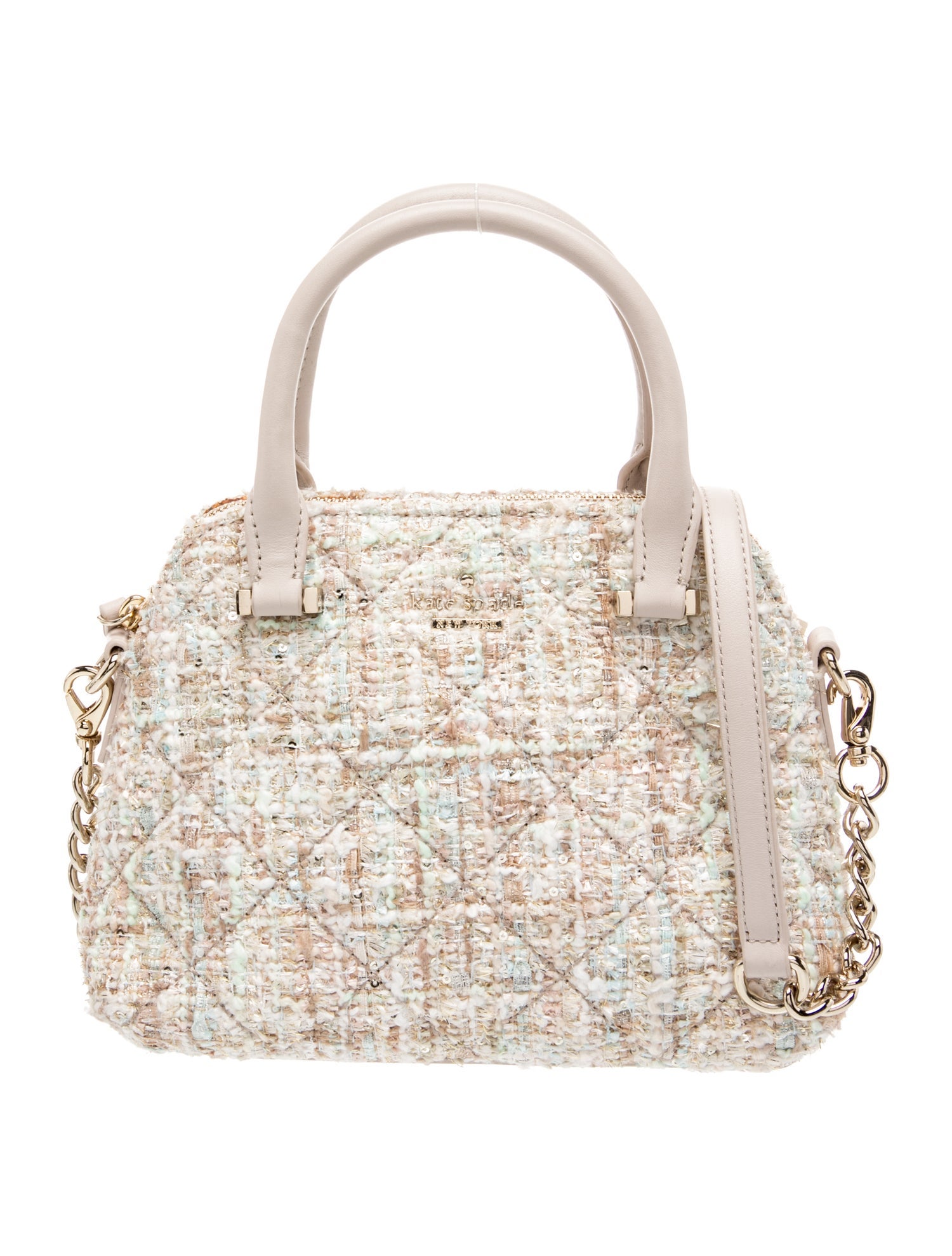 Kate Spade New York Tweed Top Handle Bag
