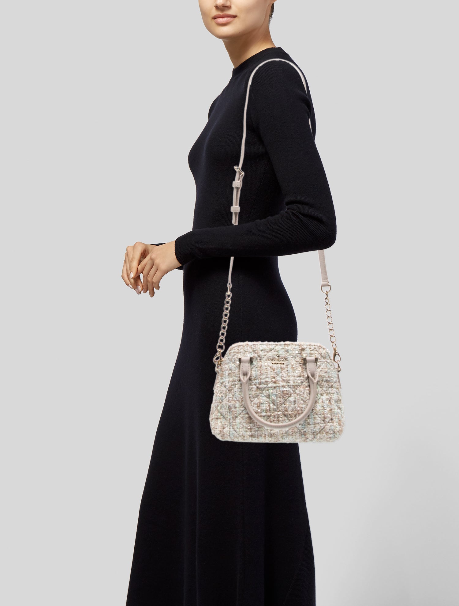 Kate Spade New York Tweed Top Handle Bag