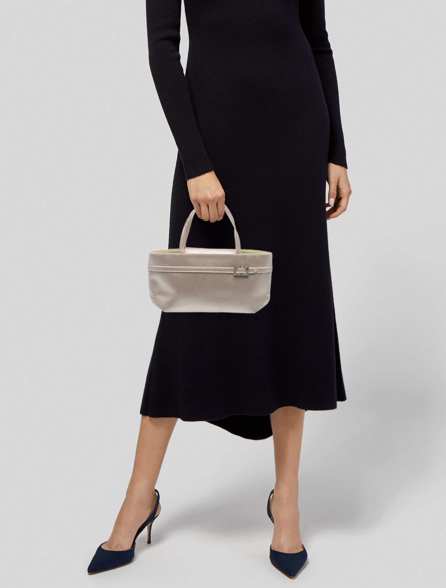 Kate Spade New York Satin Top Handle Bag Vintage