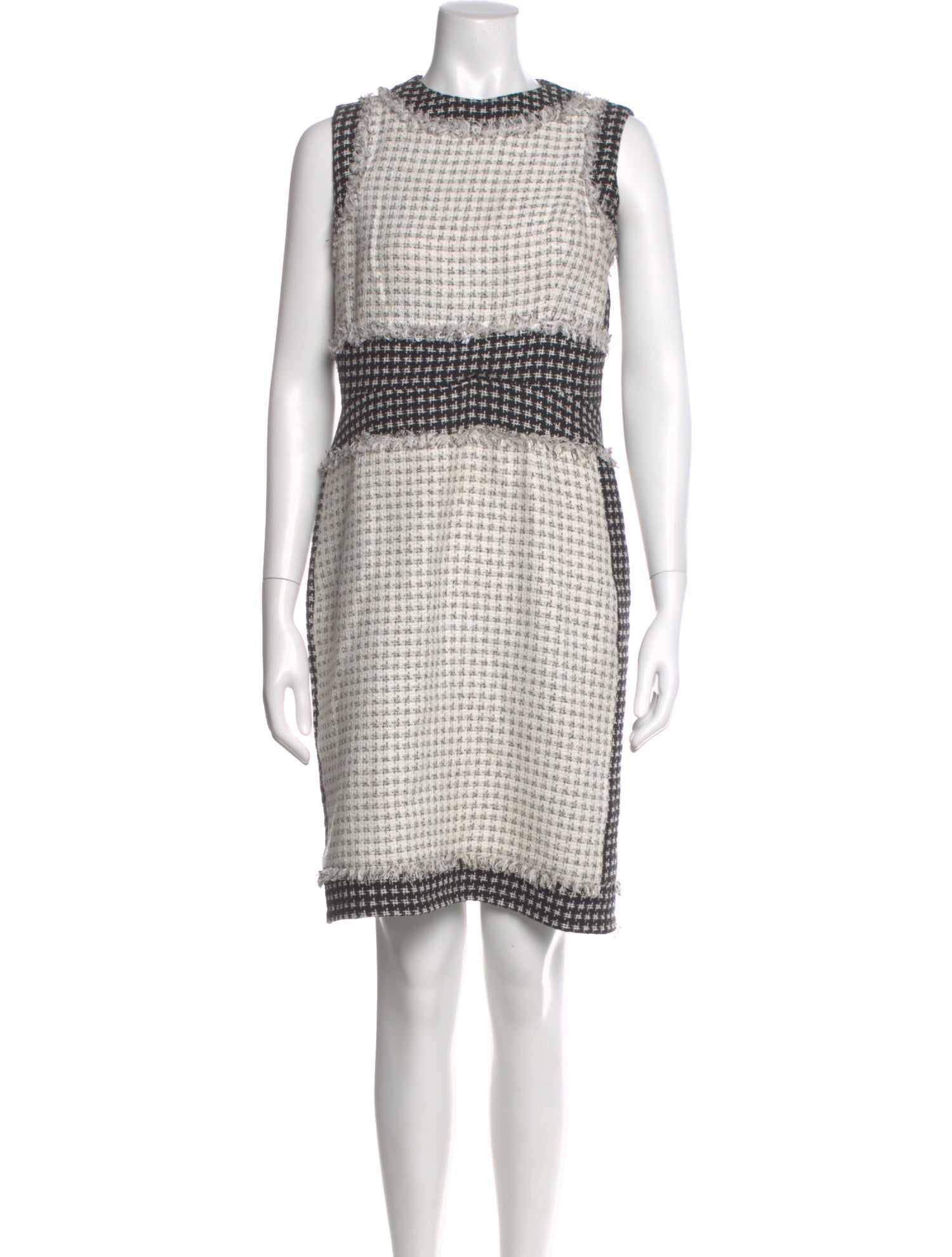 Kate Spade New York Tweed Pattern Knee-Length Dress