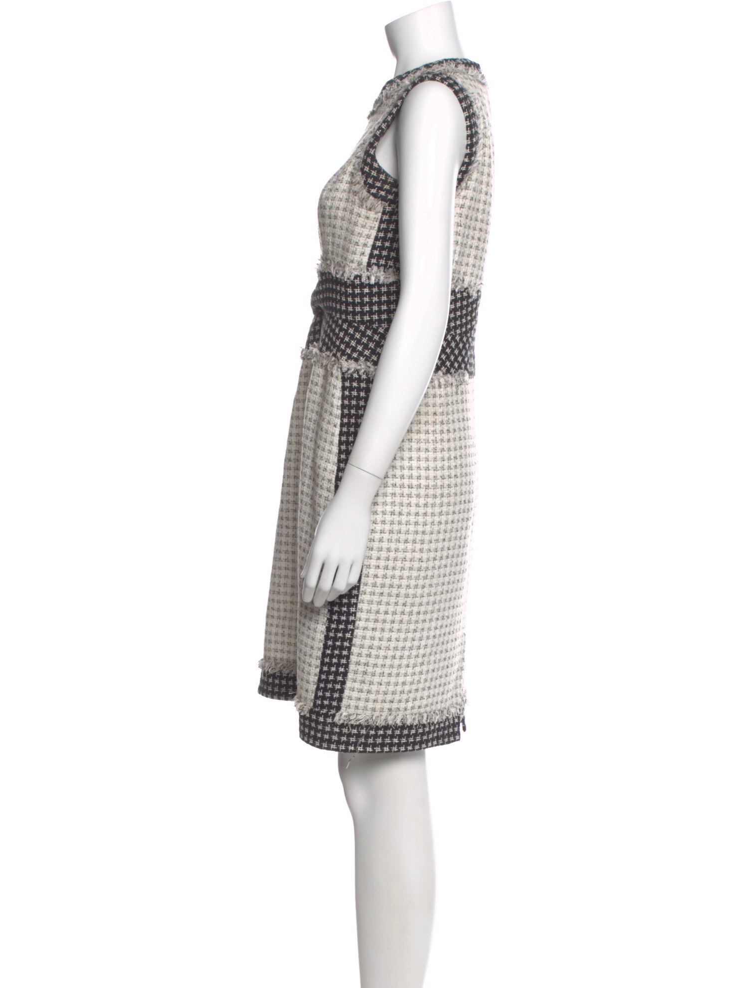 Kate Spade New York Tweed Pattern Knee-Length Dress