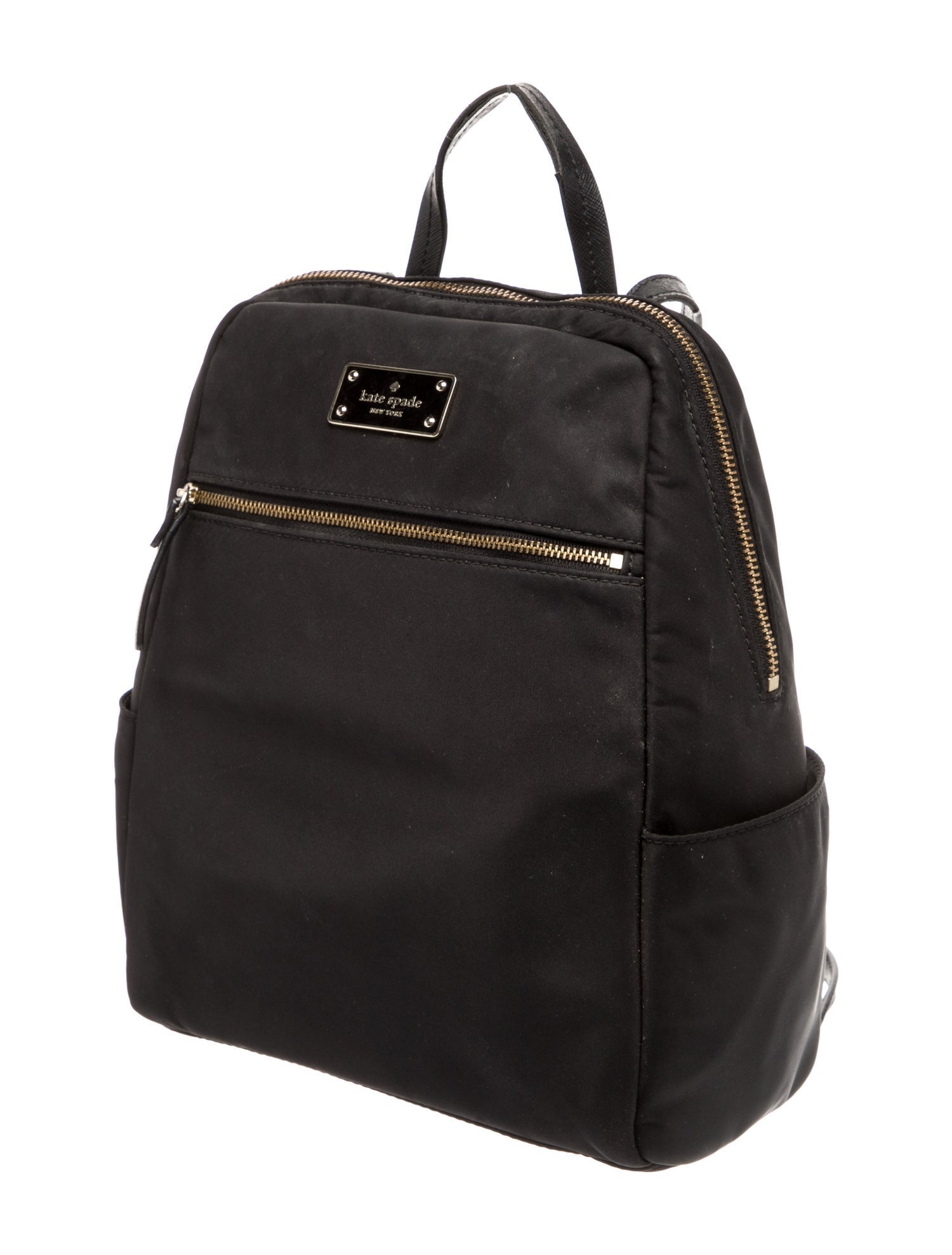 Kate Spade New York Signature Backpack - Black Backpacks, Handbags