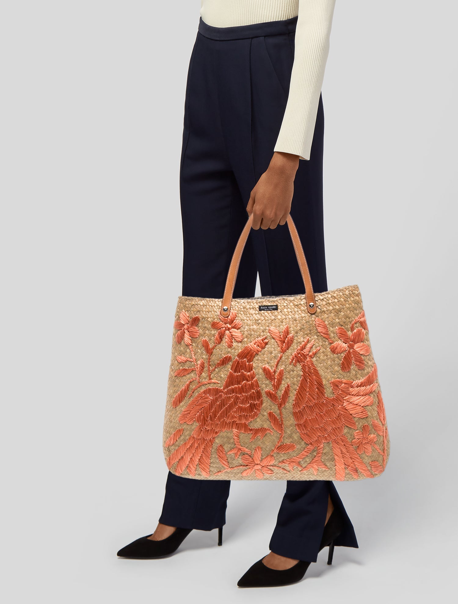 Kate Spade New York Straw Tote