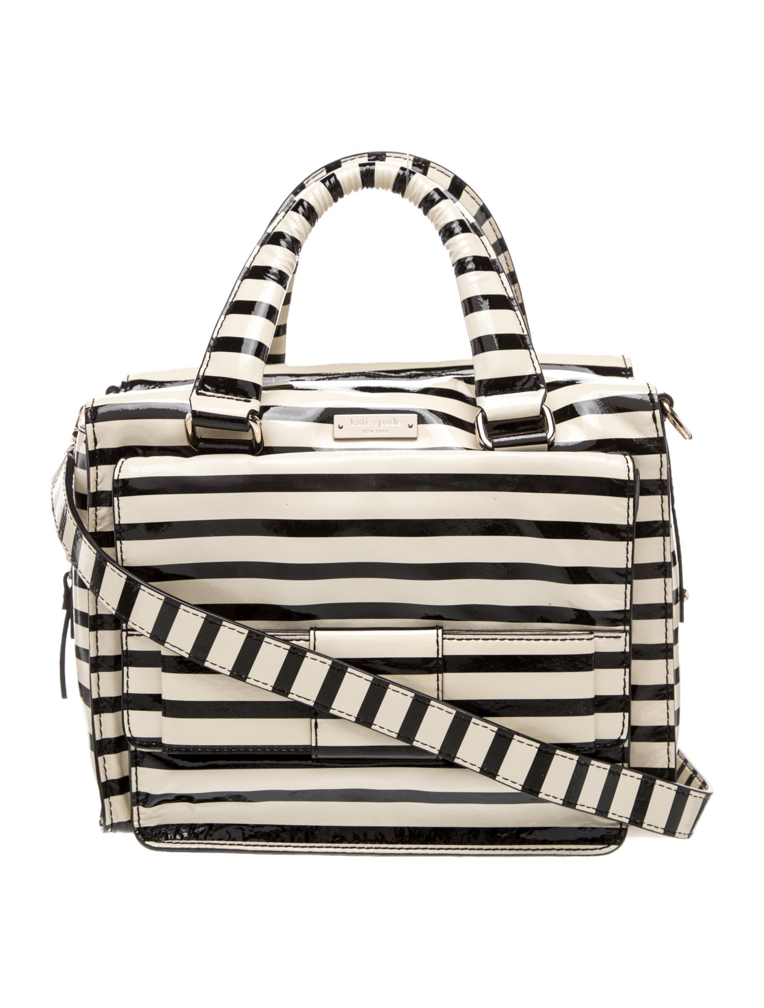 Kate Spade New York Patent Leather Top Handle Bag