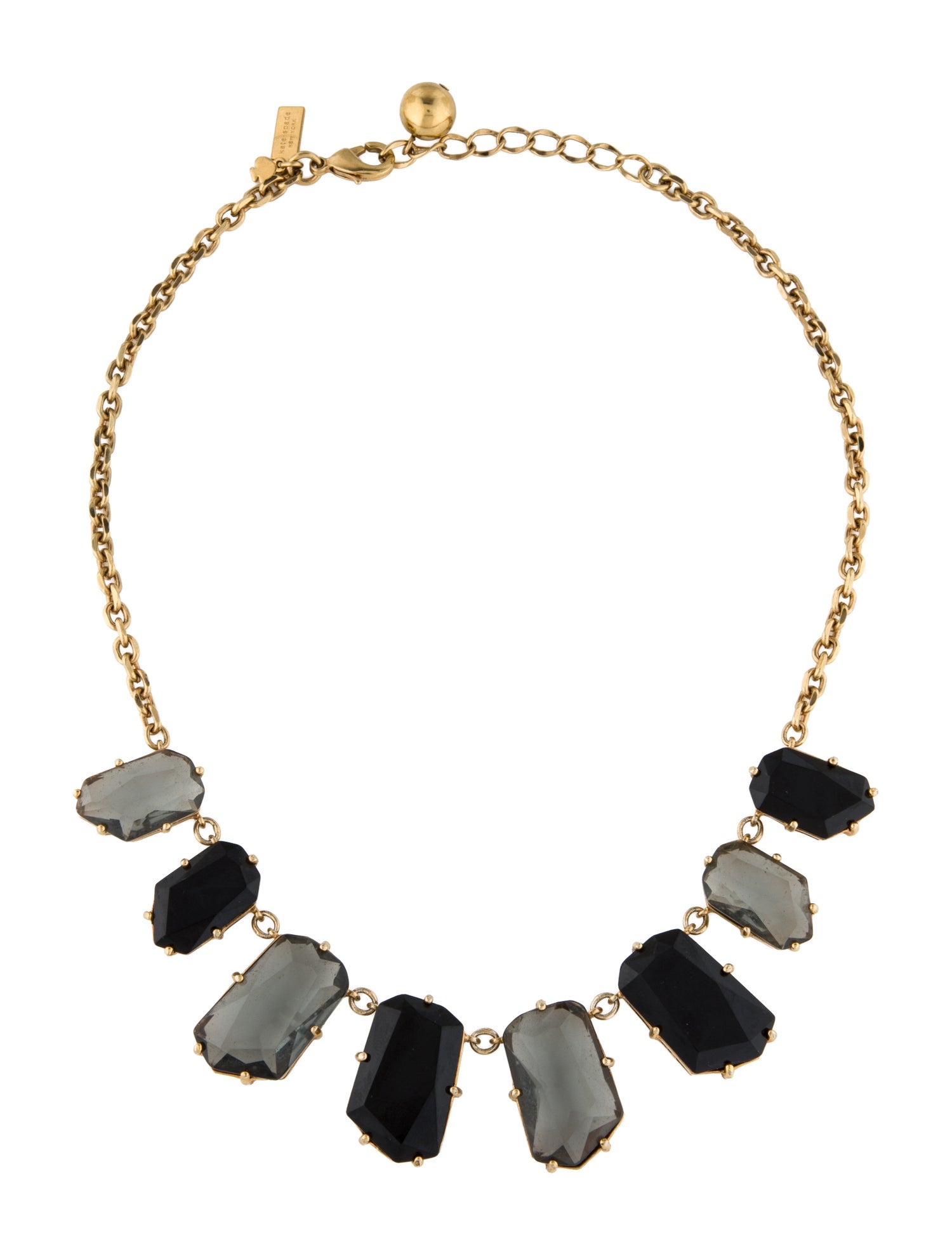 Kate Spade New York Crystal 'Set In Stone' Collar Necklace