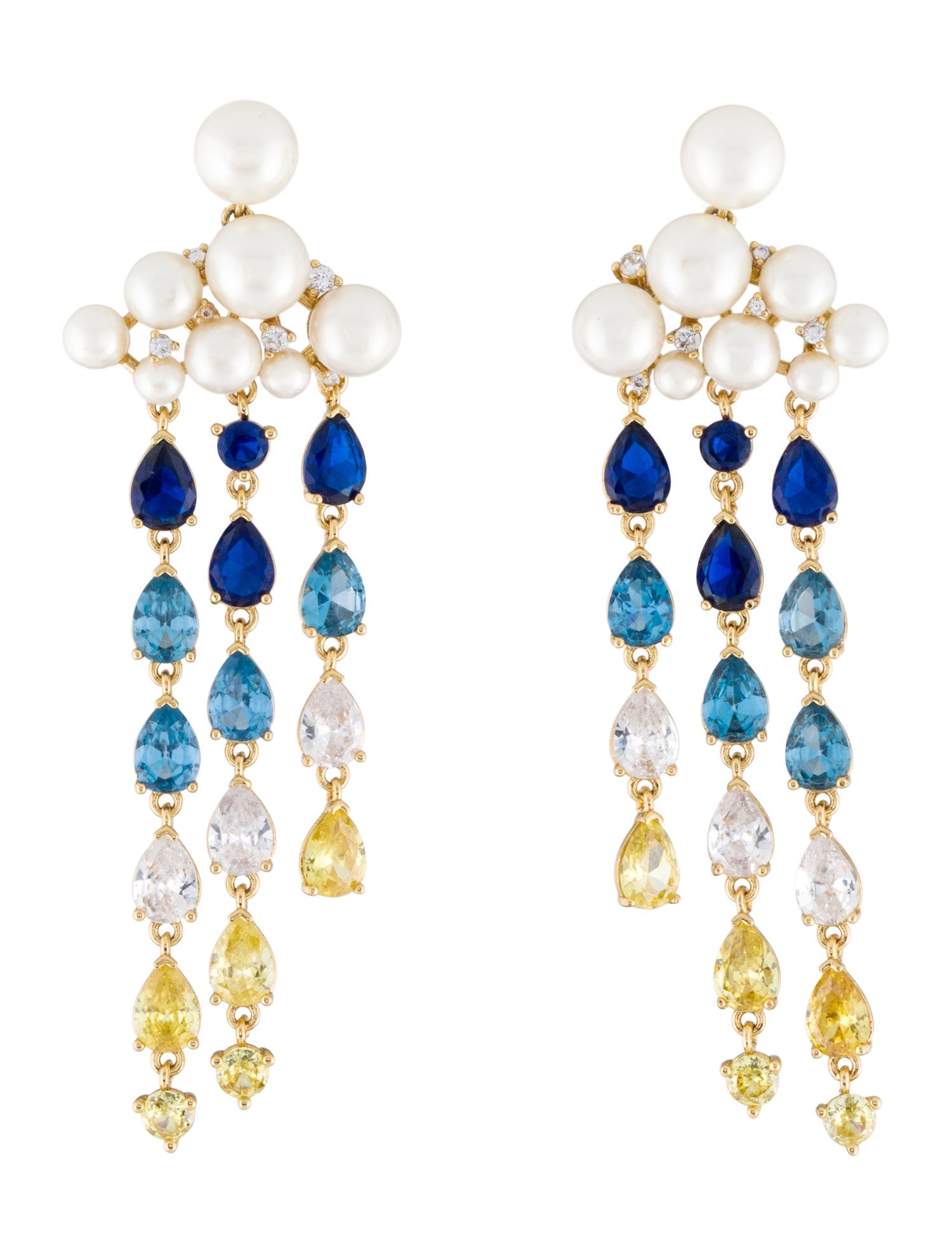 Kate Spade New York Rain Or Shine Statement Drop Earrings