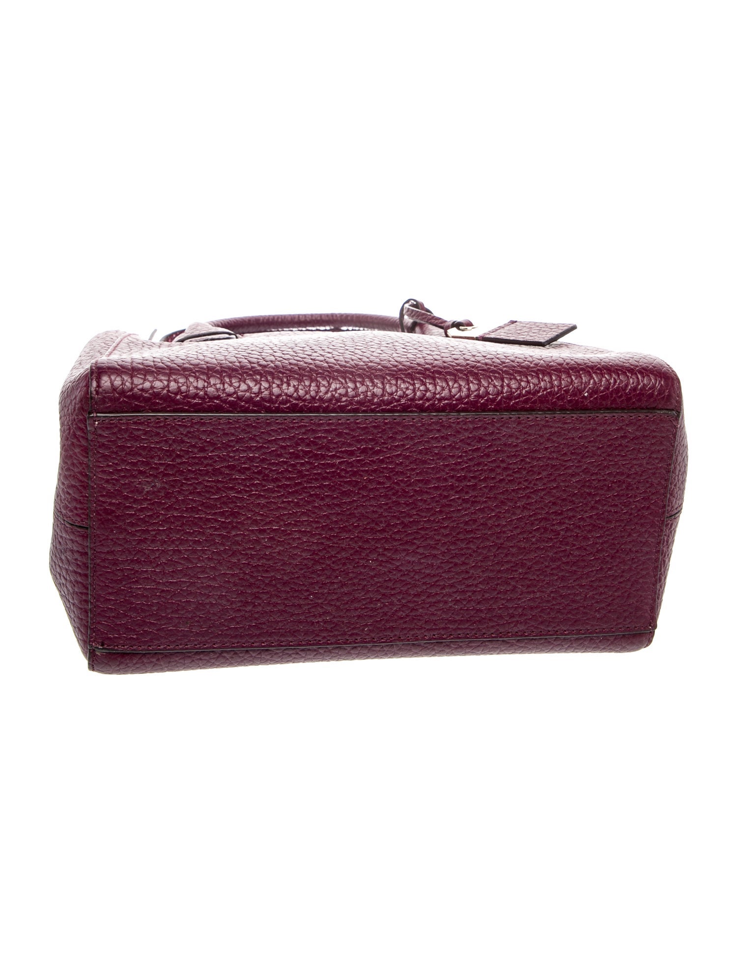 Kate Spade New York Leather Shoulder Bag - Purple Handle Bags