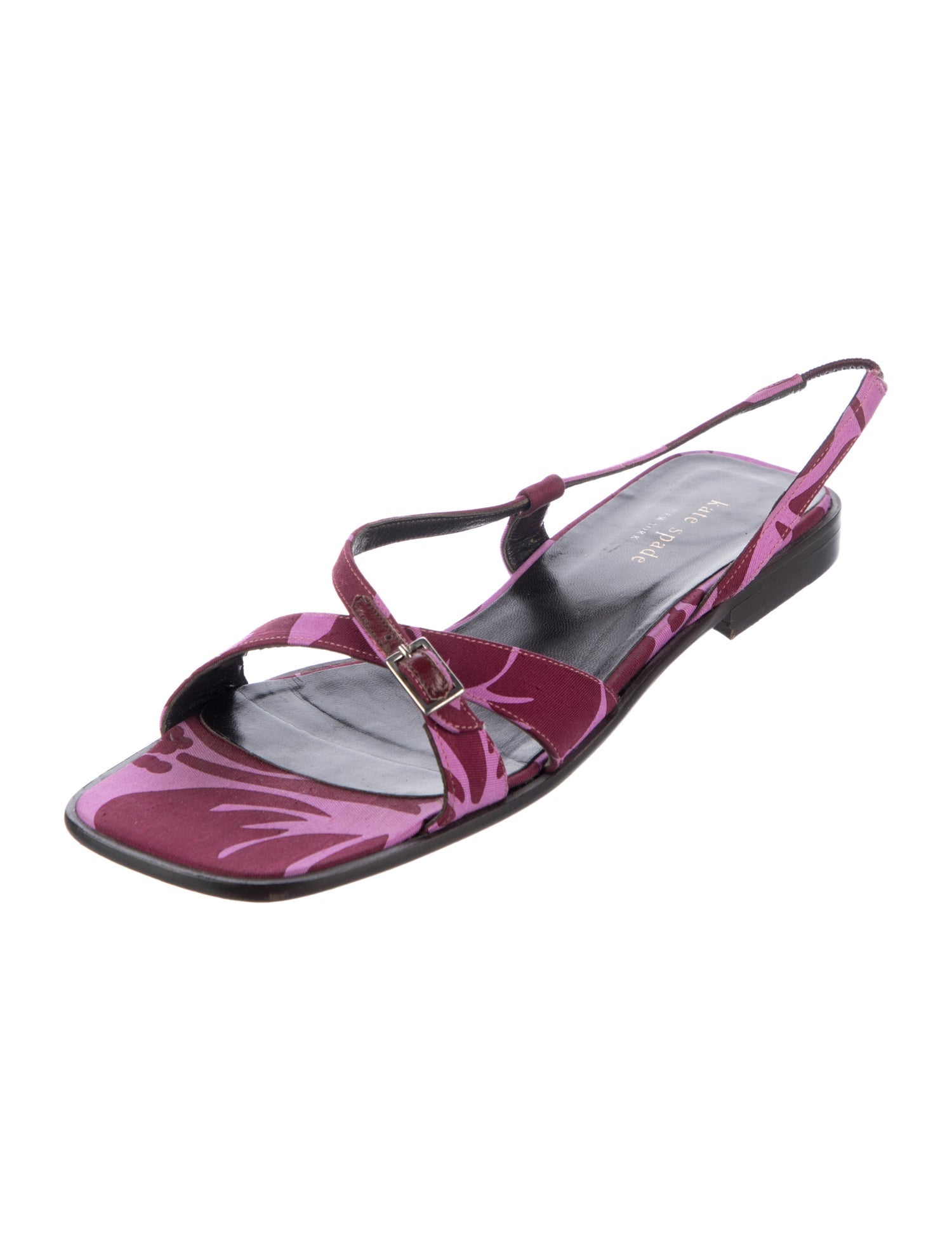 Kate Spade New York Canvas Floral Print Sandals