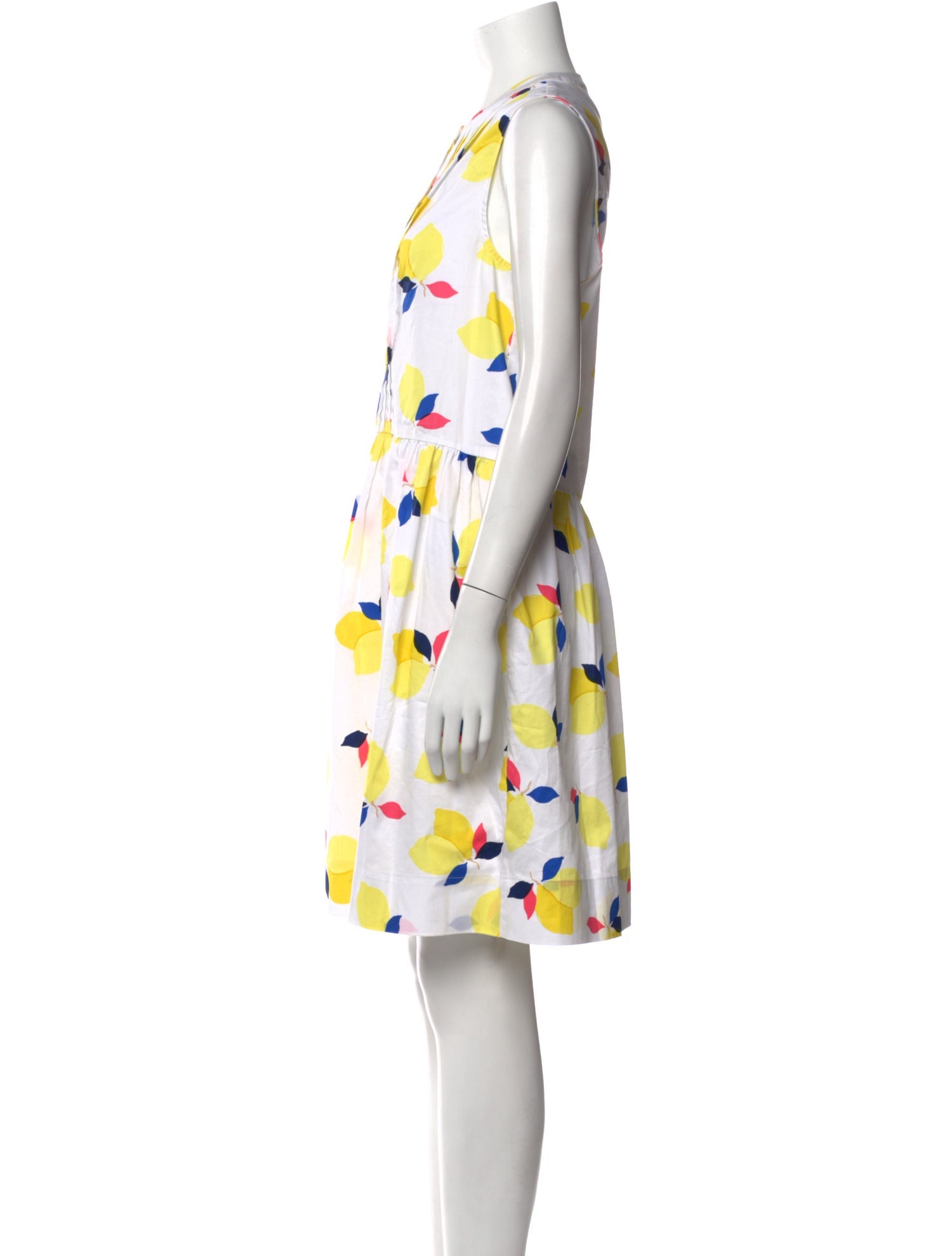Kate Spade New York Floral Print Knee-Length Dress - White Dresses,  Clothing - WKA477100 | The RealReal