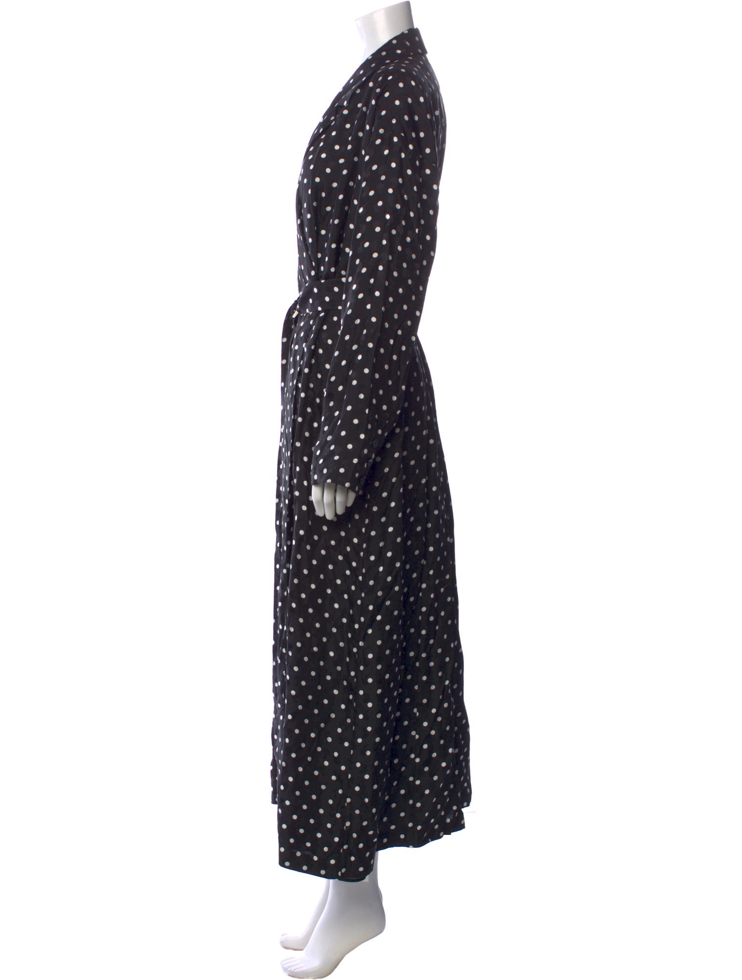 Kate Spade New York Polka Dot Print Long Dress