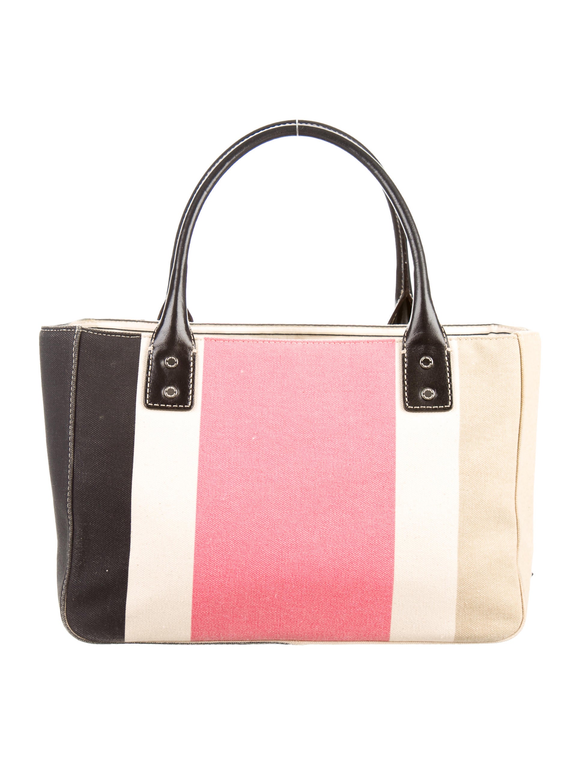 Kate Spade New York Striped Canvas Tote Handbags WKA48141 The RealReal