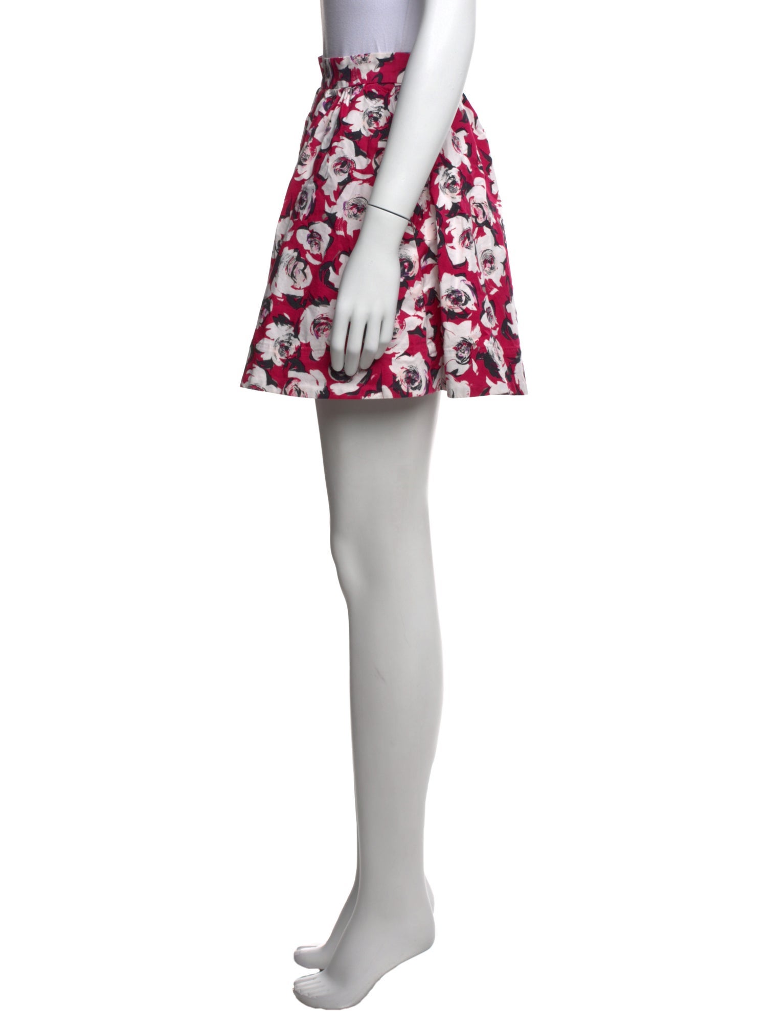 Kate Spade New York Floral Print Mini Skirt