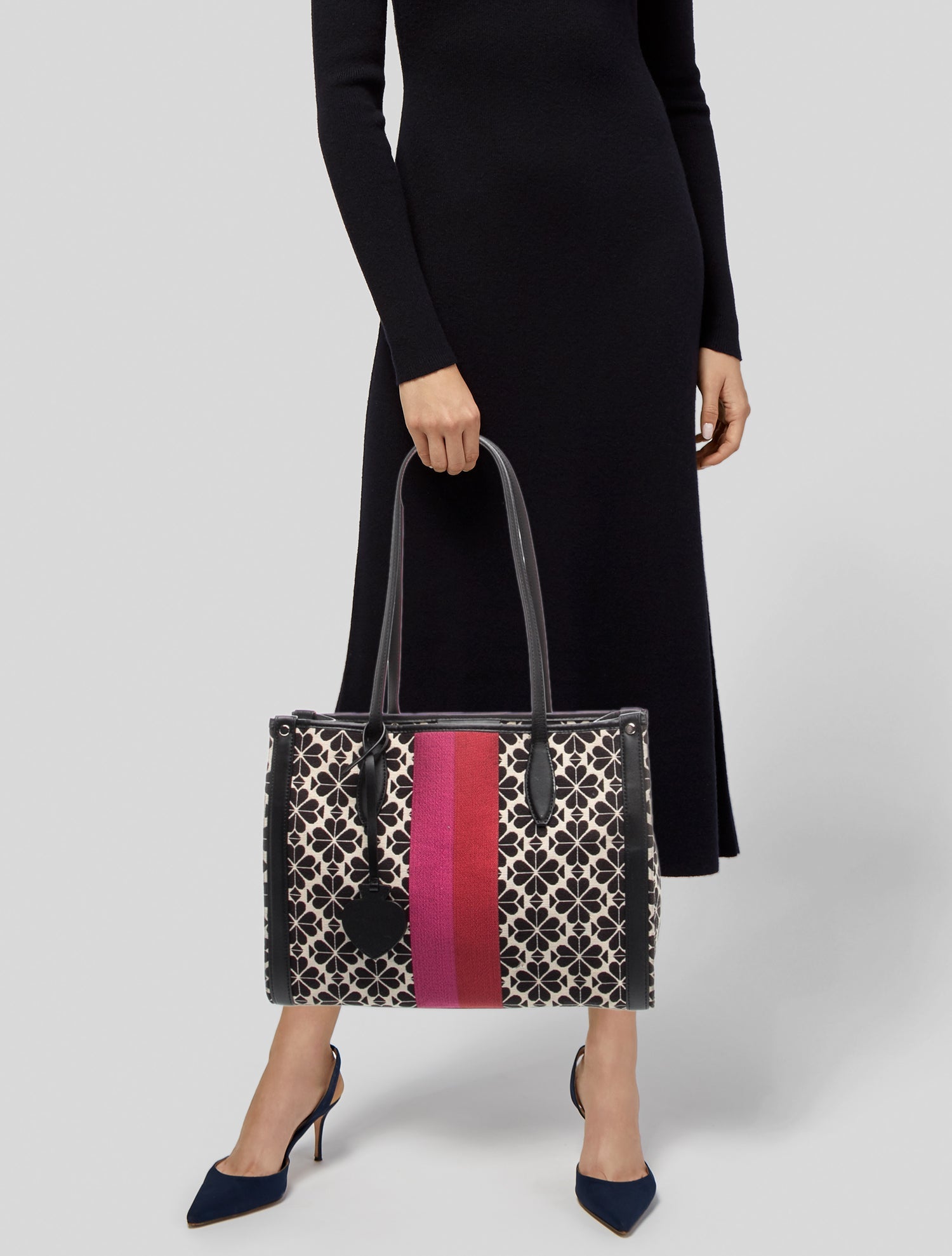 Kate Spade New York Harding Oranges Riley Tote - White Shoulder