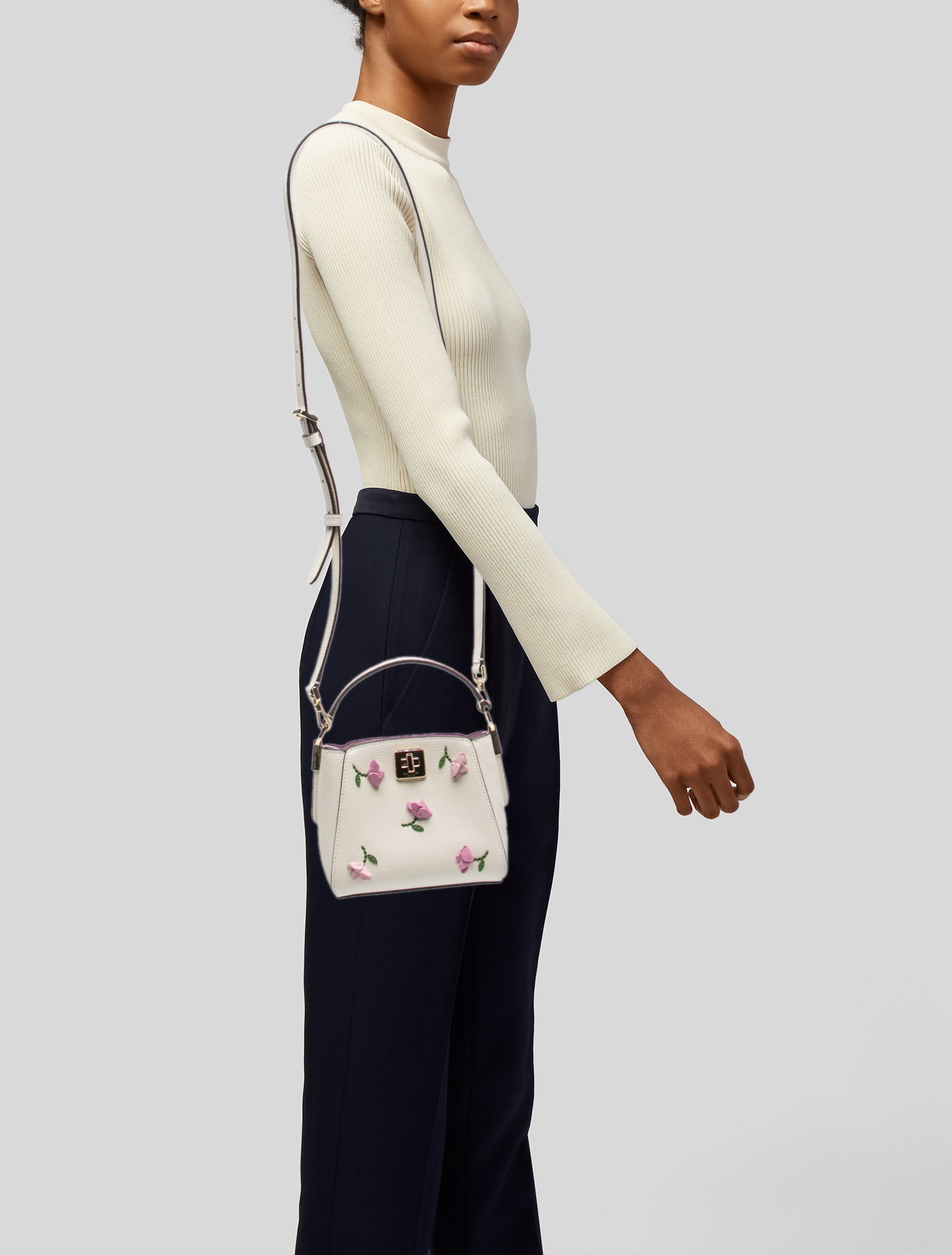 Coach x Guang Yu Logo Printed Coated Canvas Crossbody Bag - Brown