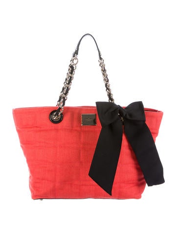 Kate Spade New York Bow-Accented Canvas Tote