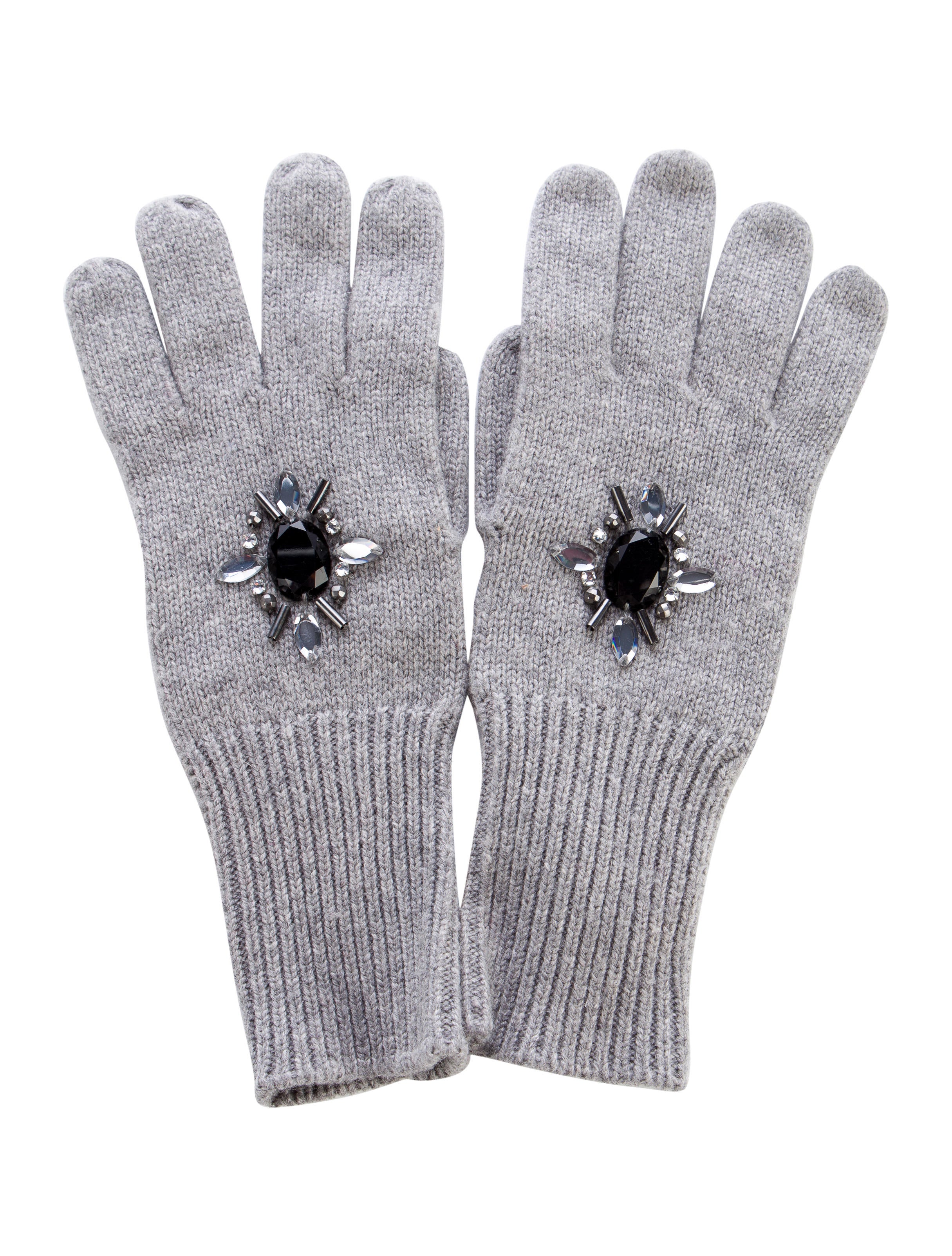 Kate Spade New York Embellished Woven Gloves Accessories WKA50587
