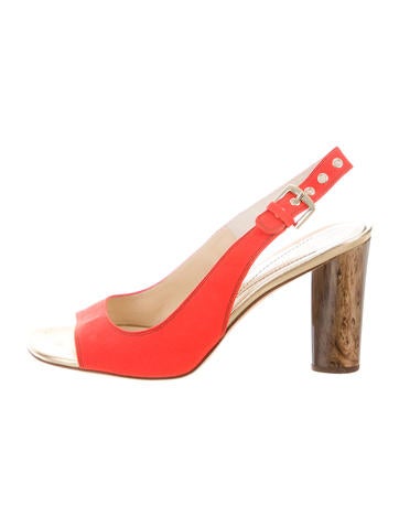 Kate Spade New York Woven Slingback Sandals