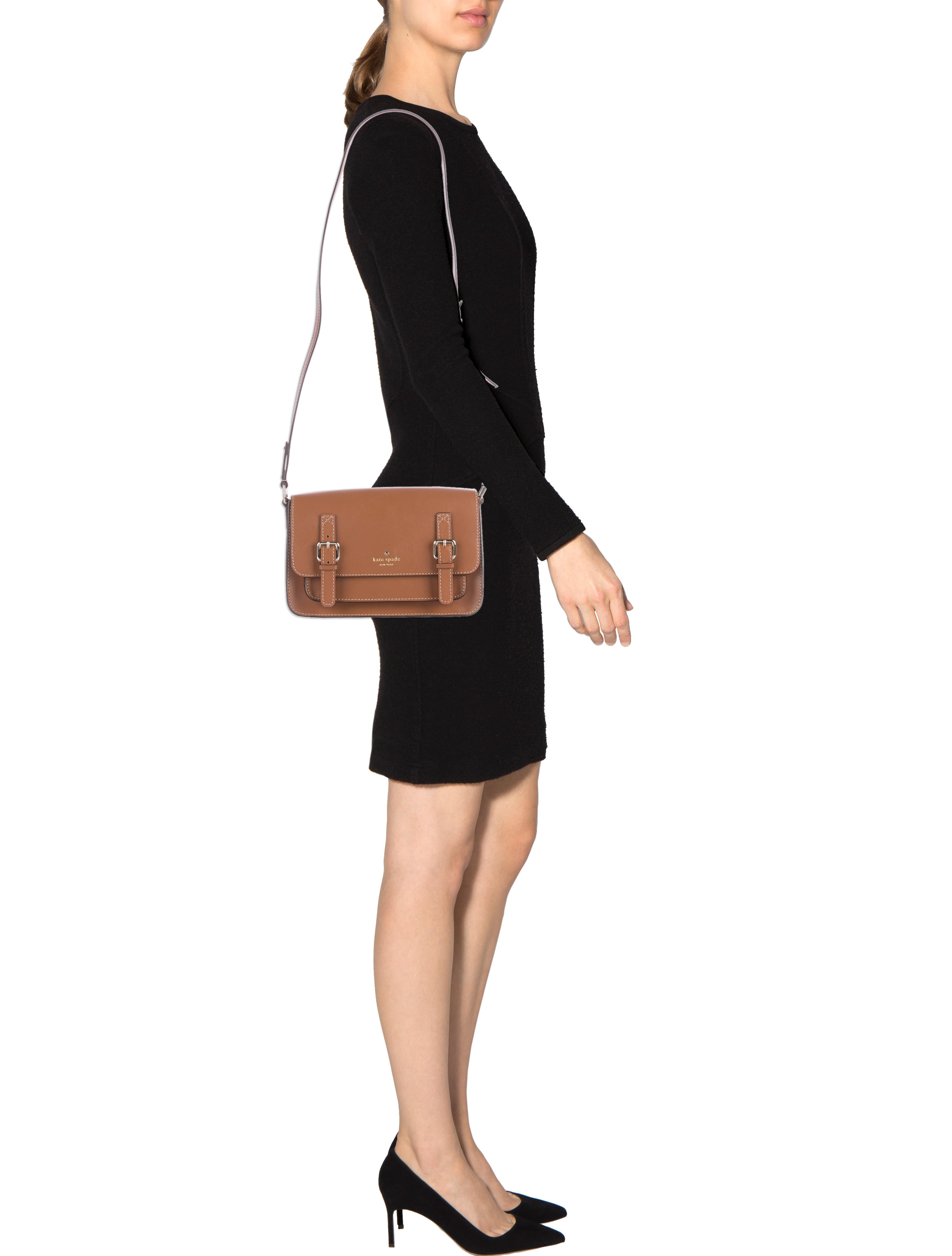Kate Spade Essex Scout Flap Messenger Leather Crossbody