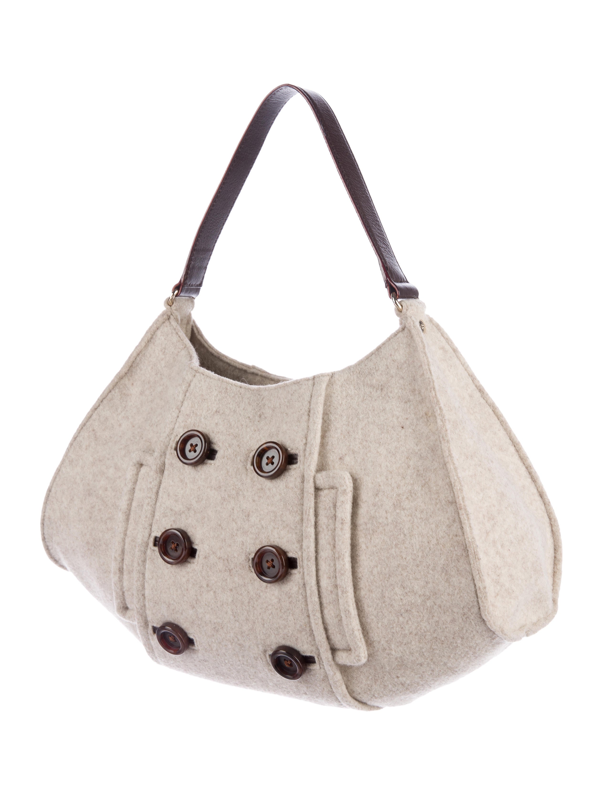 Kate Spade New York Cadee Beantown Pea Coat Purse - Neutrals Hobos