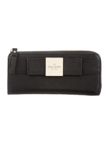 Kate Spade New York Leather Bow Wallet