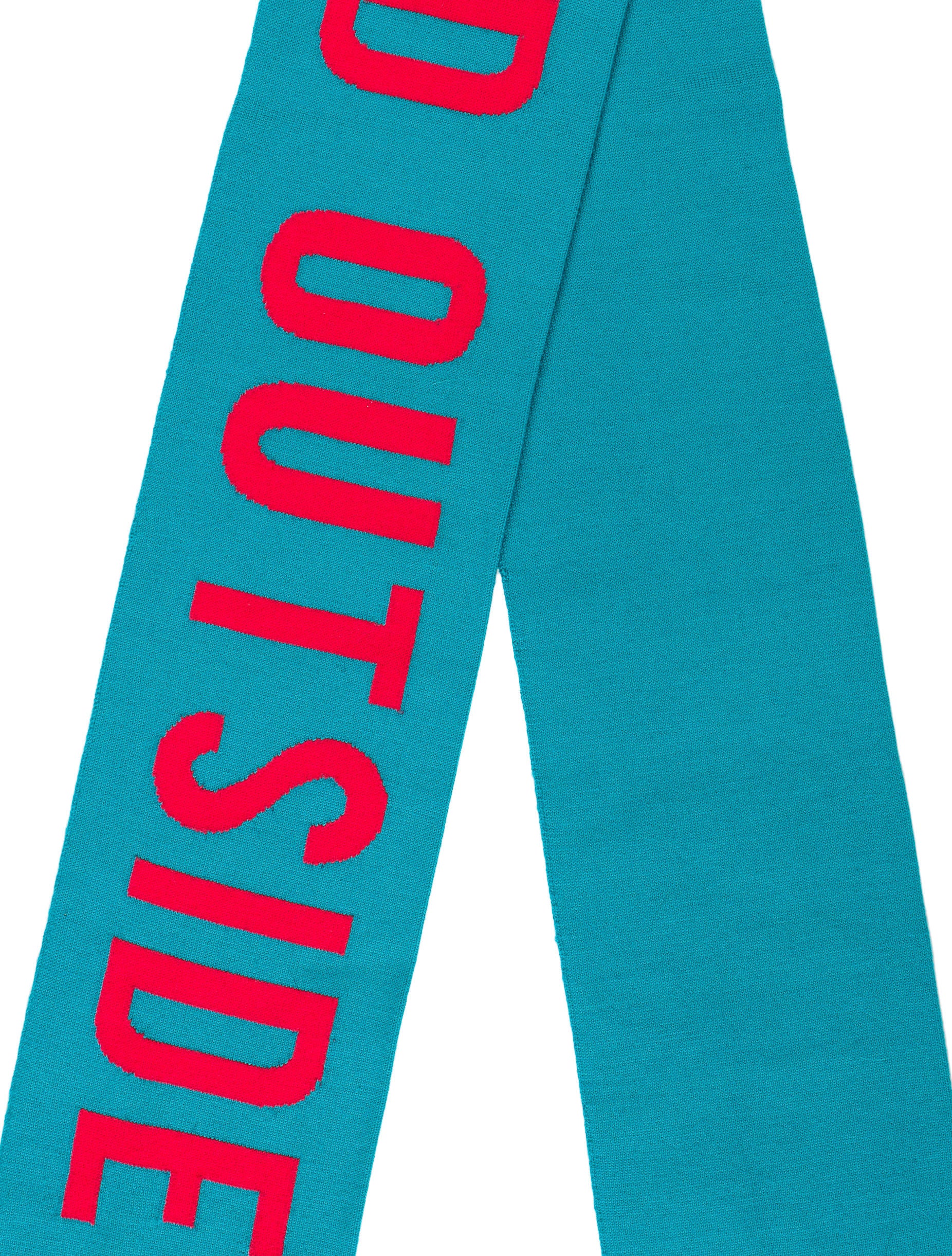 Kate Spade New York 'Baby It's Cold Outside' Wool Scarf Blue Scarves