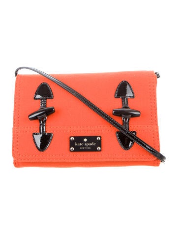 Kate Spade New York Wool & Patent Leather Bag