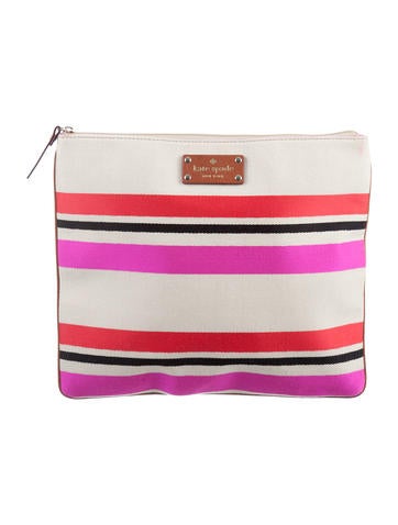 Kate Spade New York Oak Island Stripe Clutch