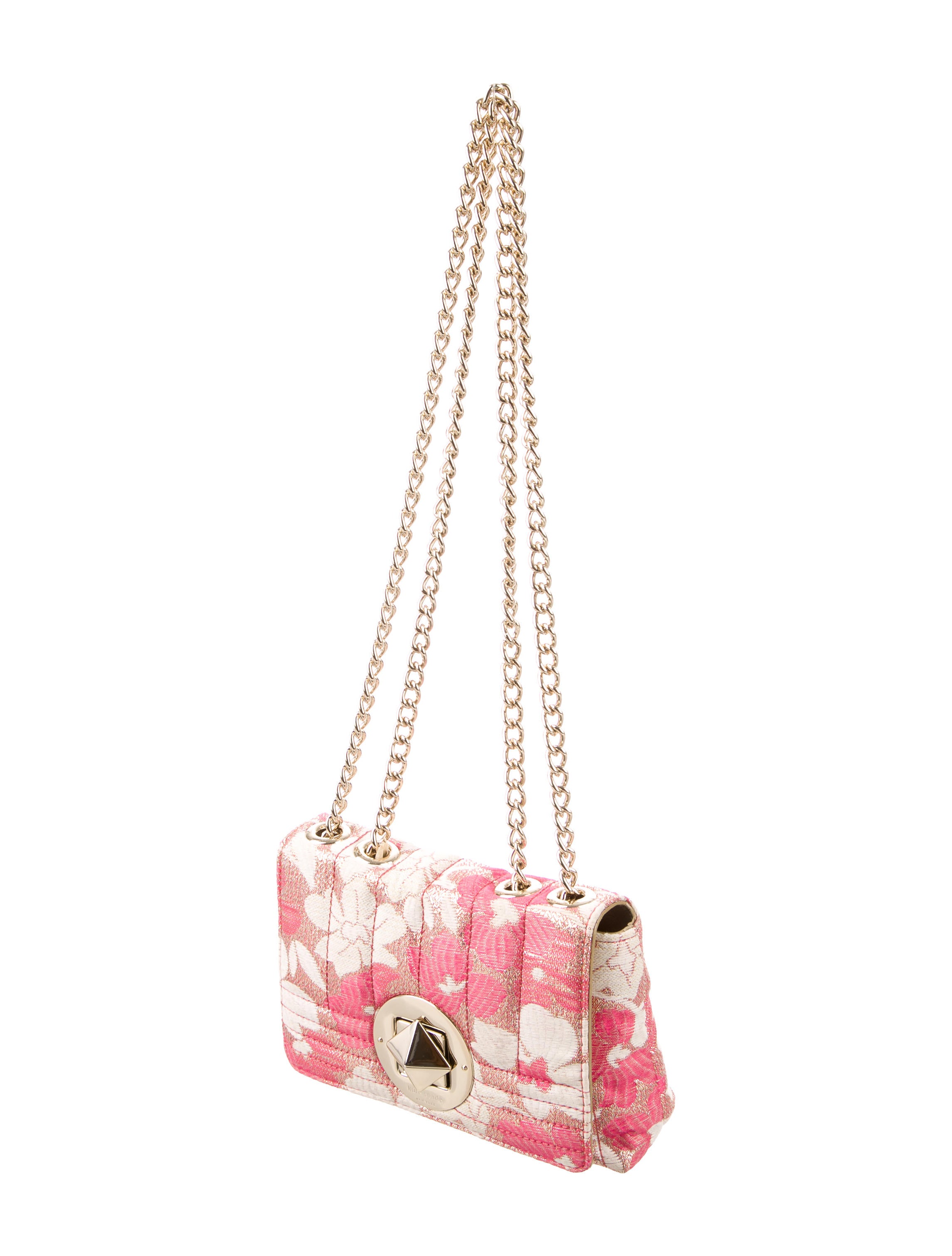 Kate Spade New York Floral Brocade Crossbody Bag Handbags WKA55780