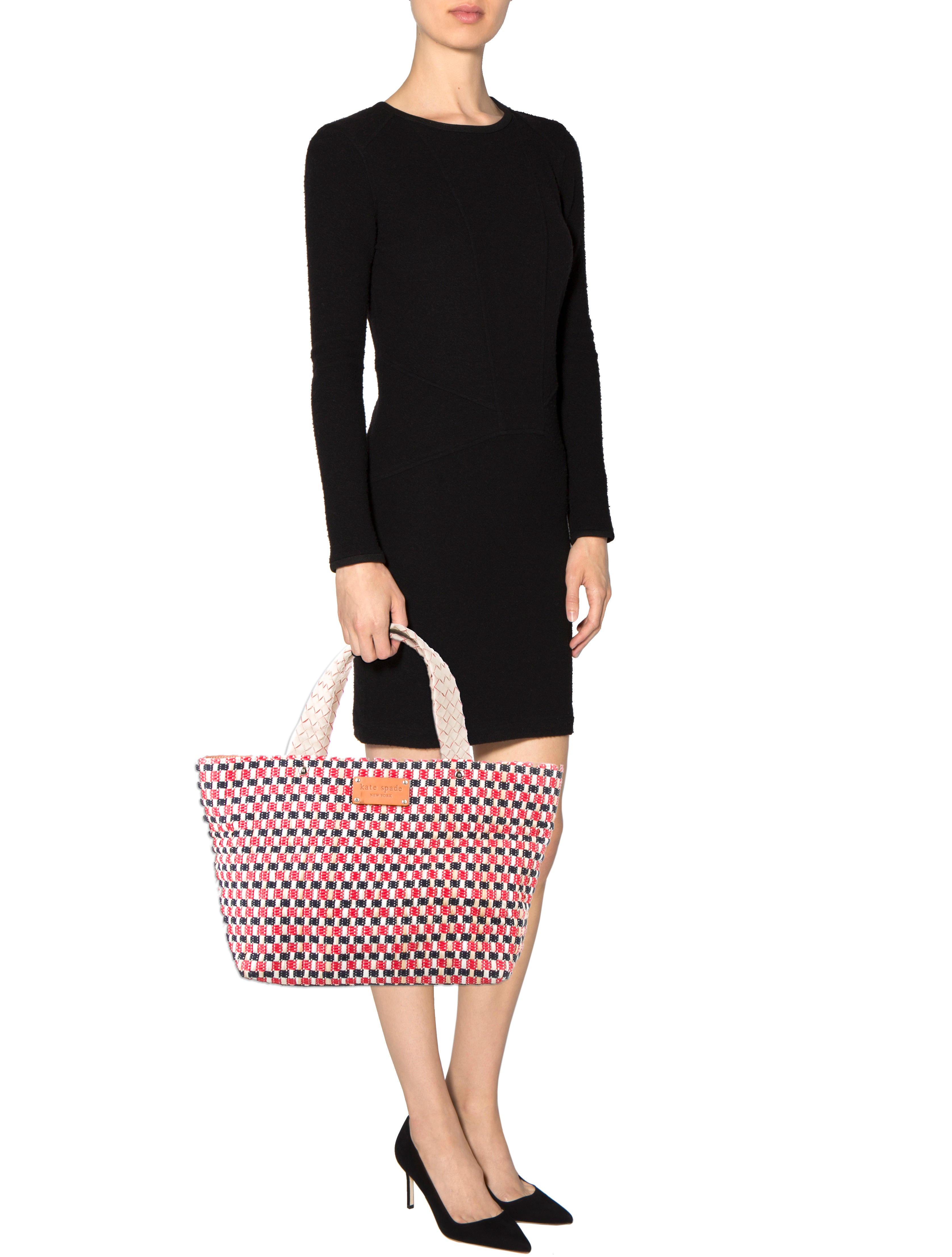 Kate Spade New York Raffia Woven Tote
