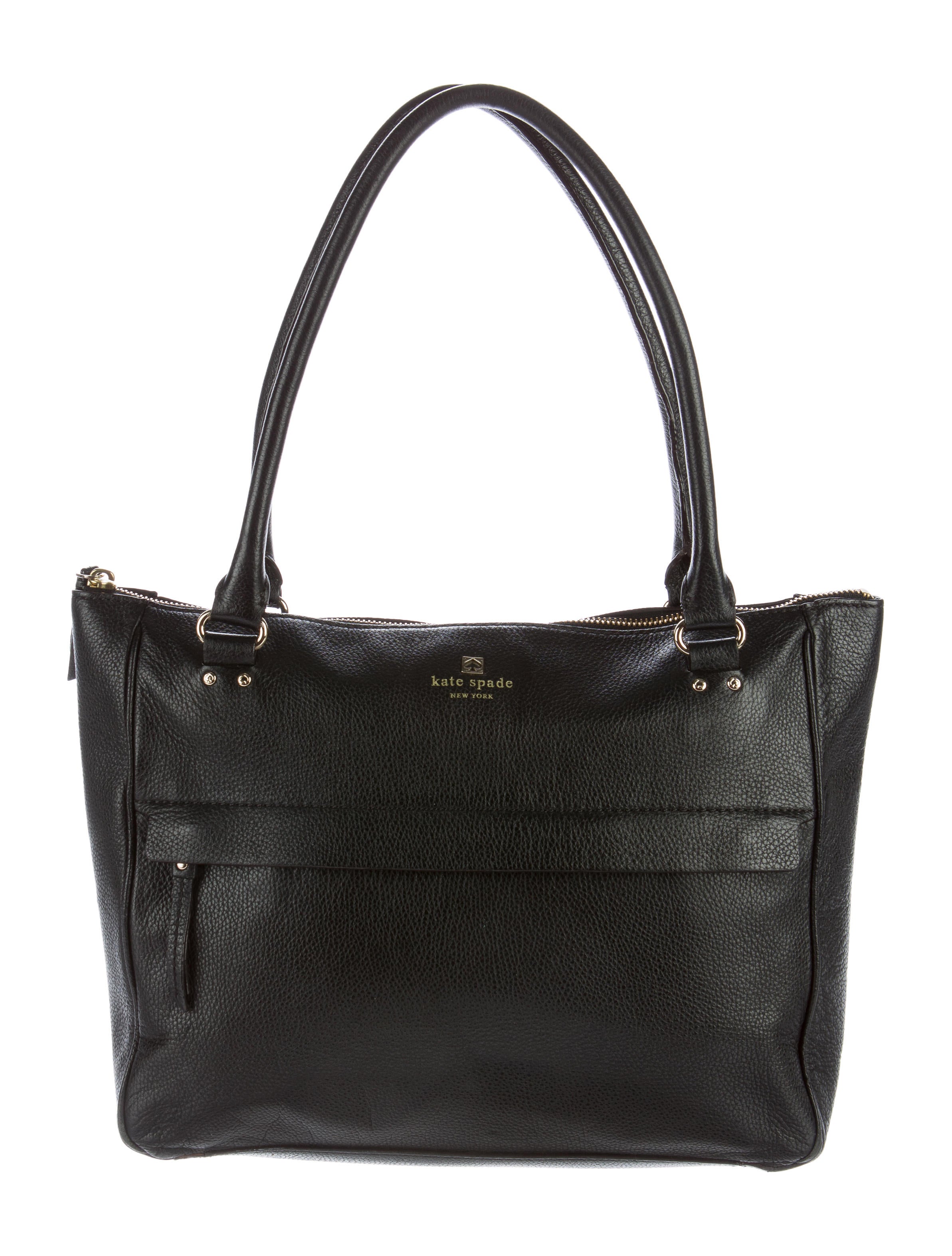 Kate Spade New York Grant Park Alida Tote - Black Shoulder Bags 