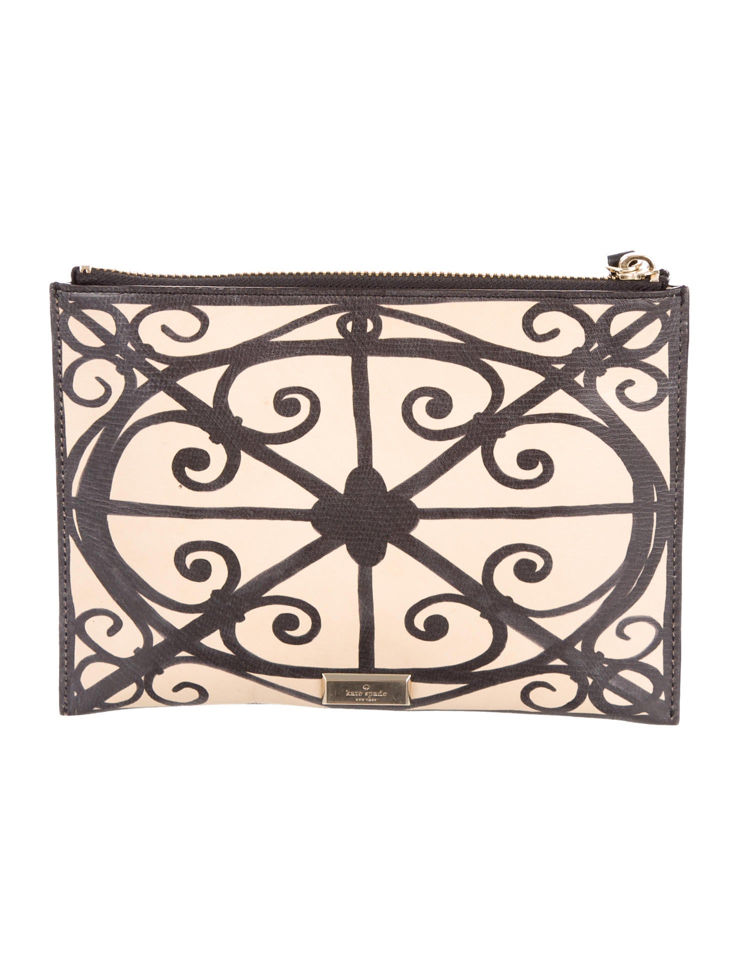 kate spade new york printed zip pouch handbags kate spade new york printed zip pouch handbags