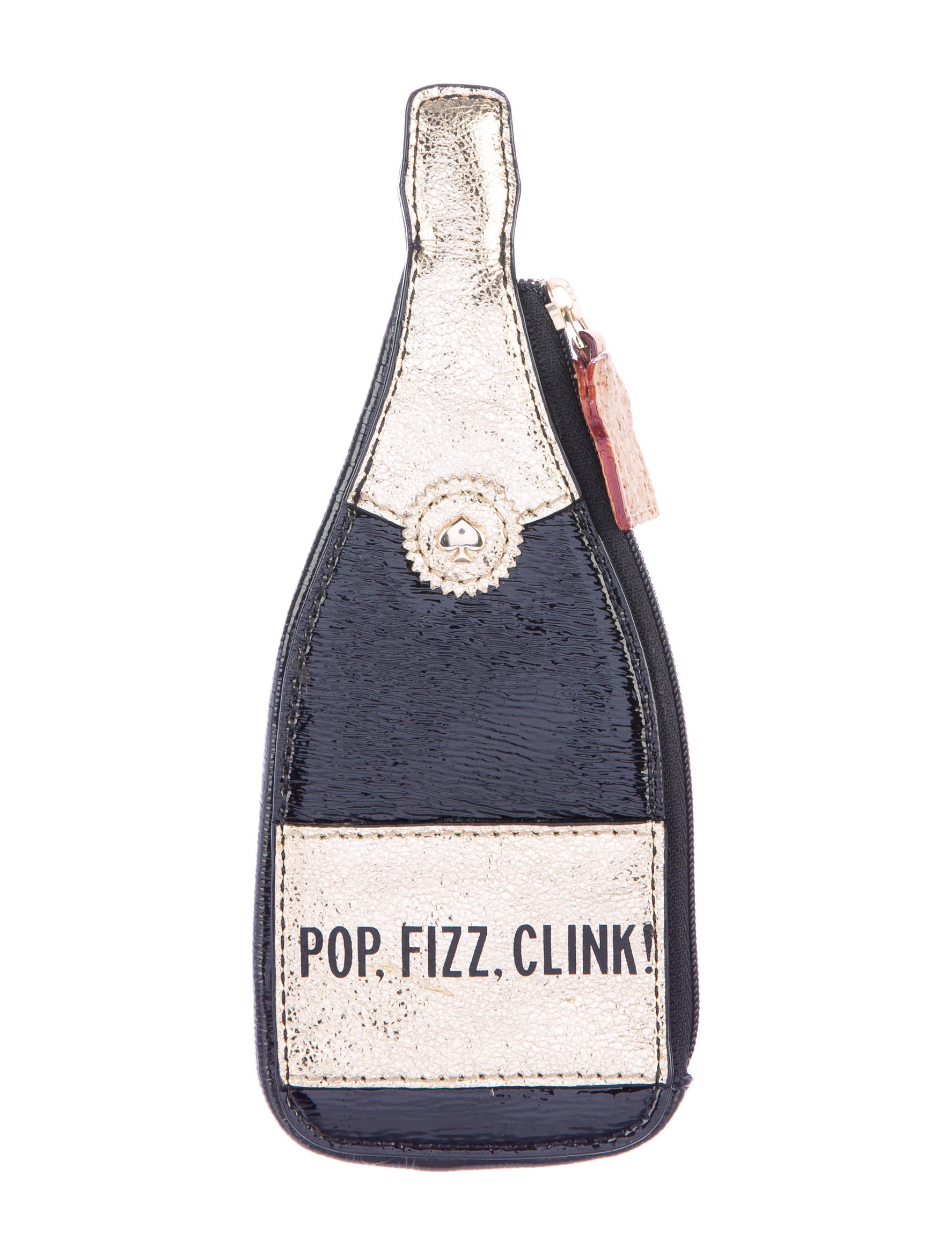 Kate Spade New York Champagne Bottle Coin Purse Accessories