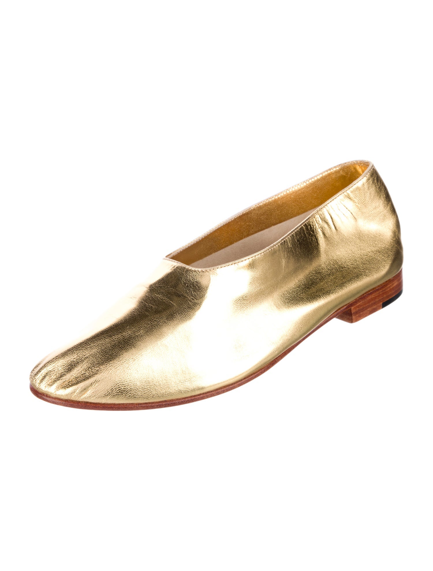Martiano Leather Ballet Flats