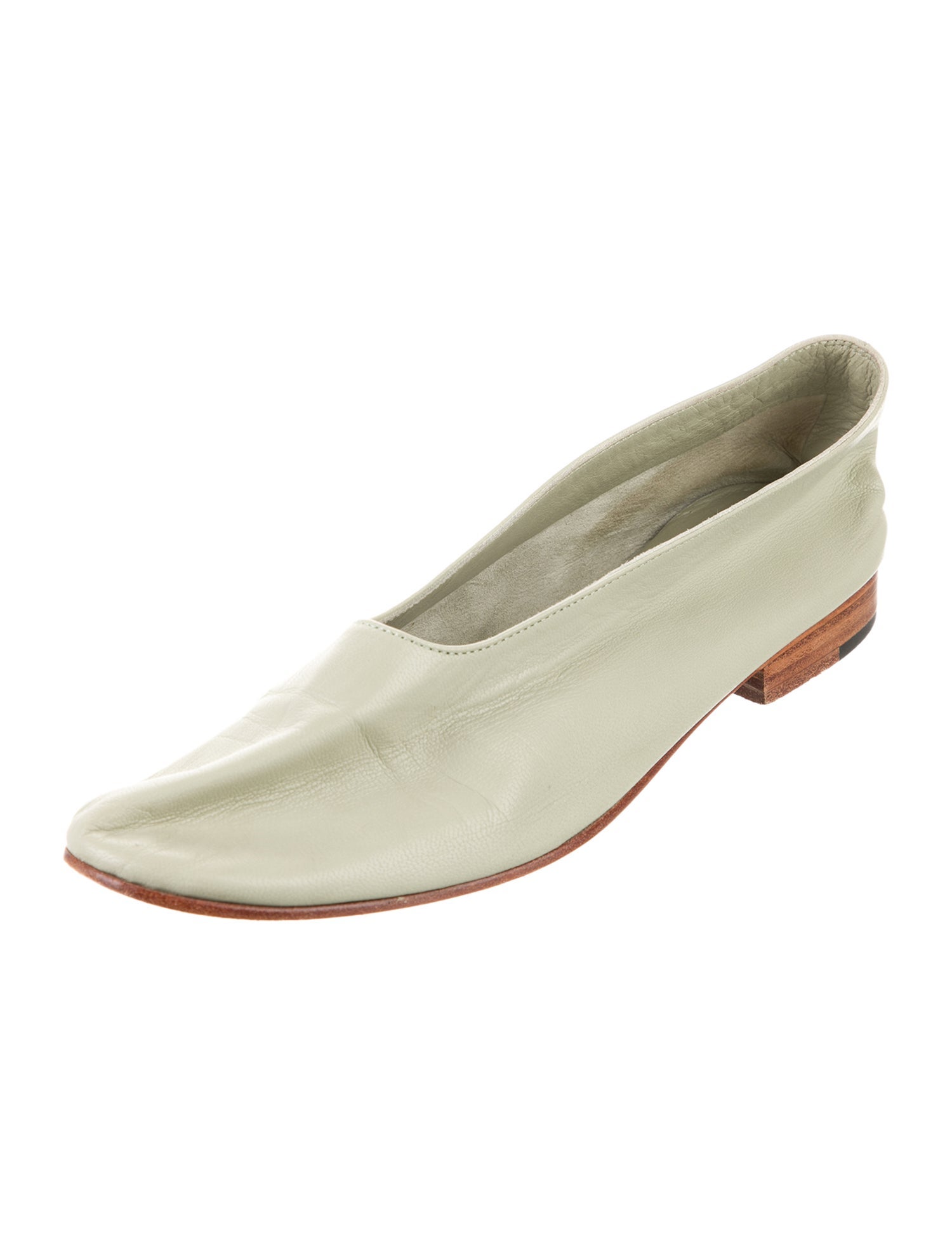 Martiano Leather Flats