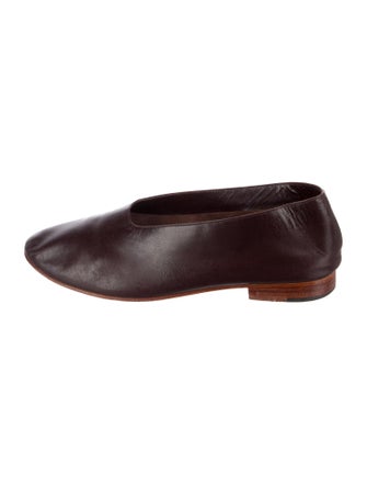 Martiano Leather Flats