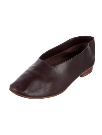 Martiano Leather Flats