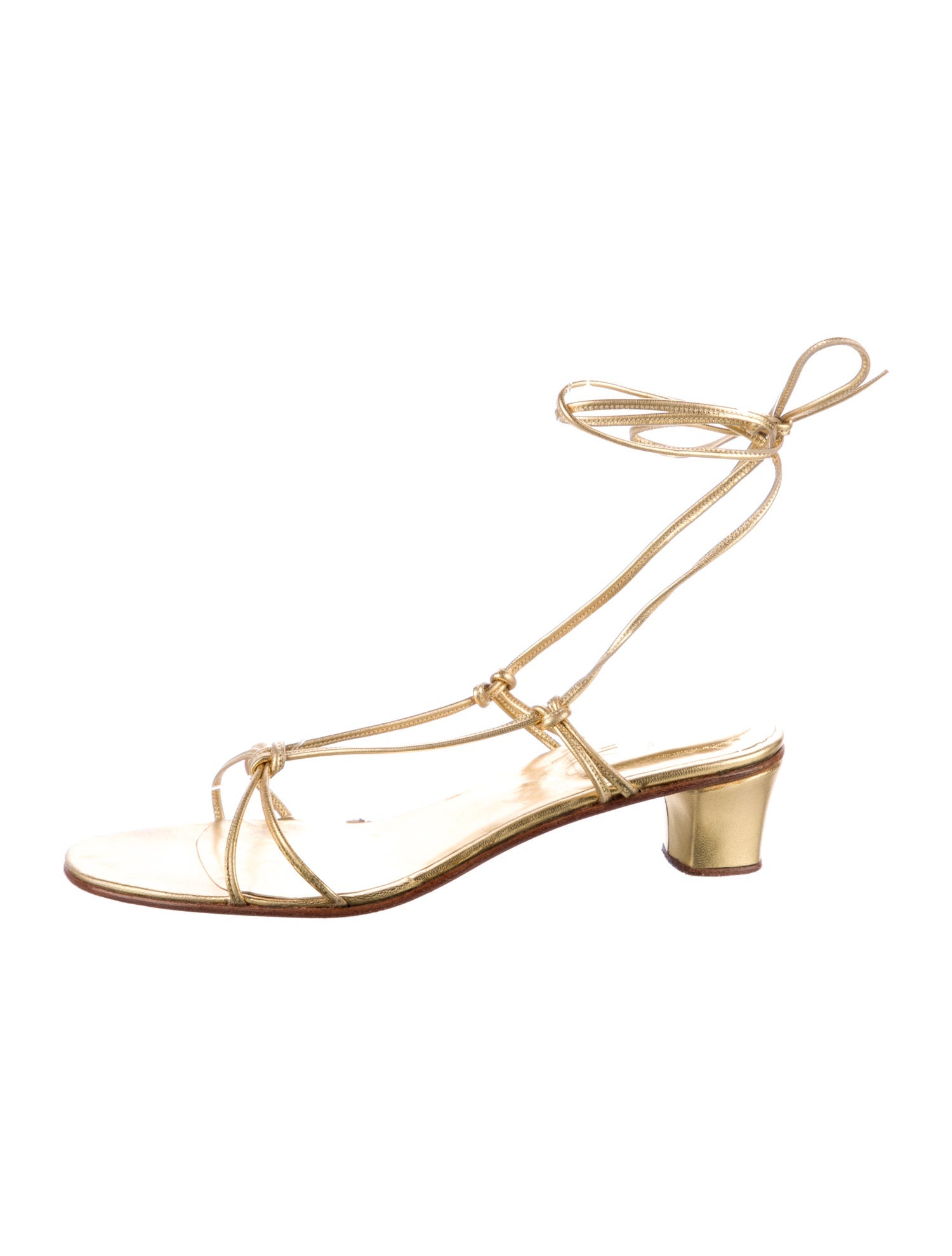 Martiano Leather Gladiator Sandals