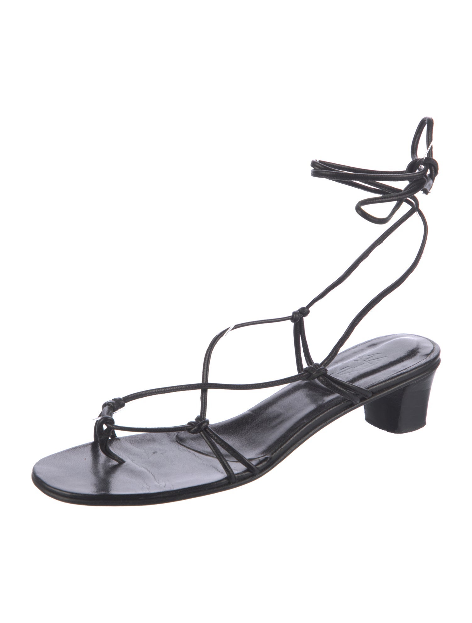 Martiano Leather Gladiator Sandals