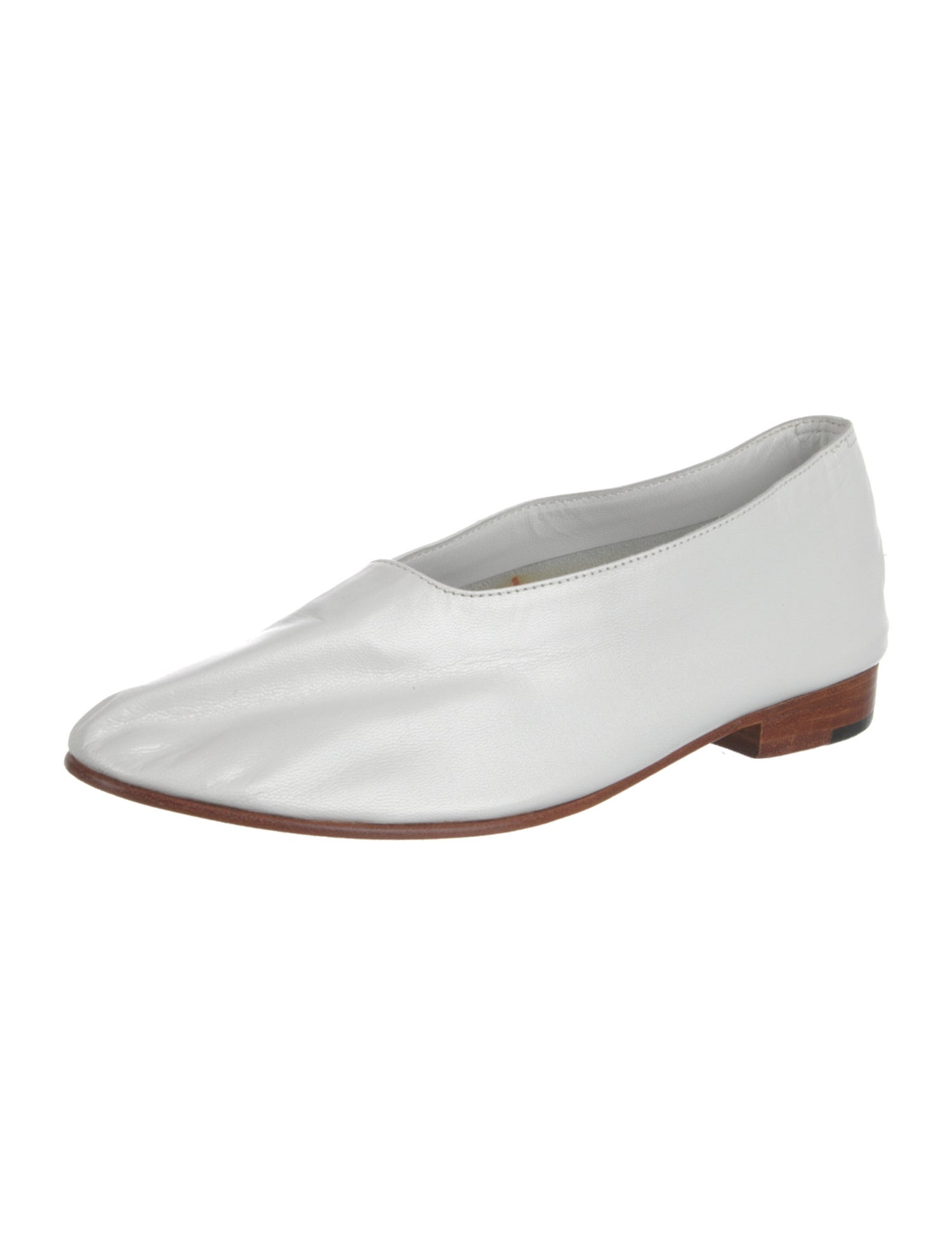 Martiano Leather Flats