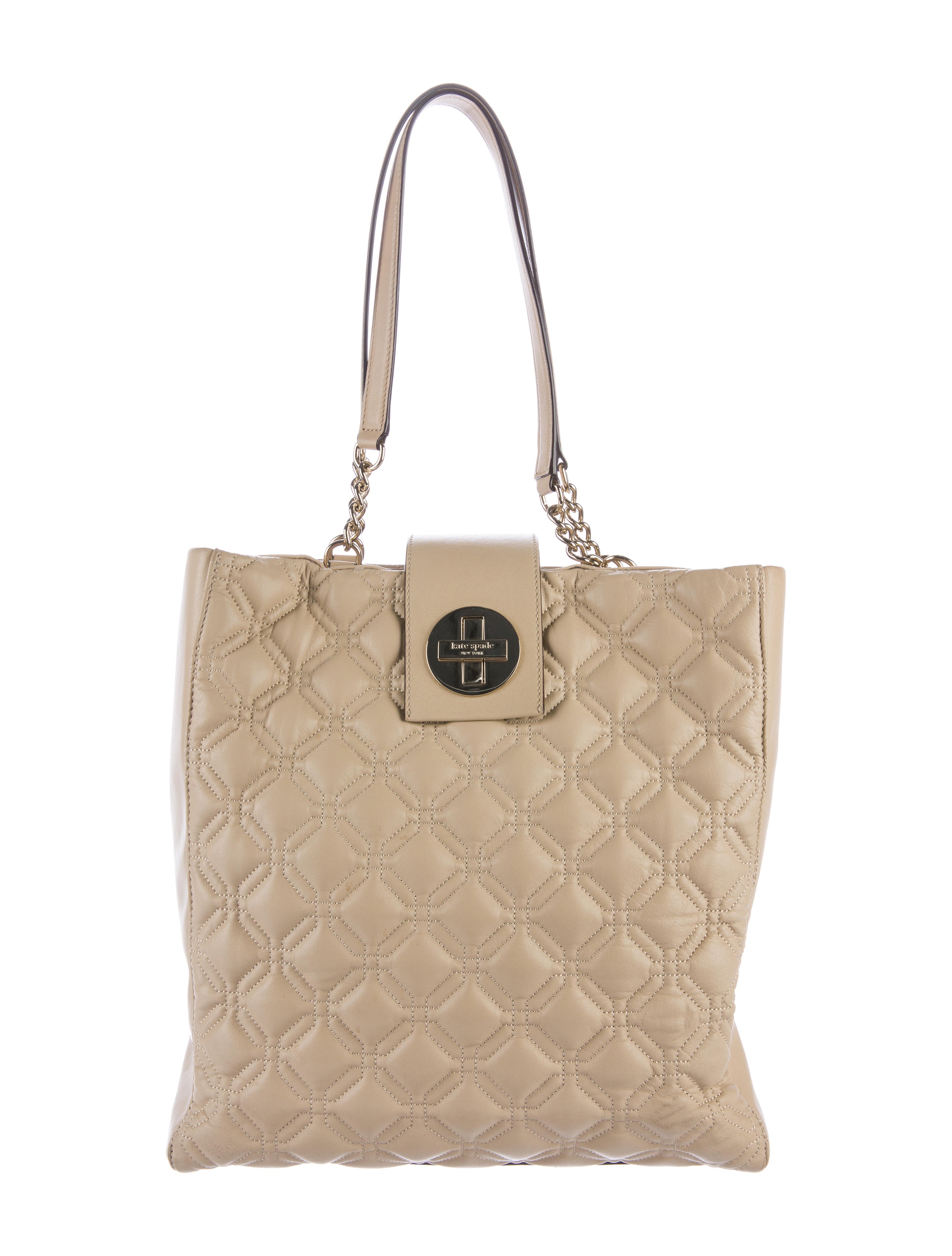 Kate Spade New York Quilted Tote Bag Handbags WKA61530 The RealReal